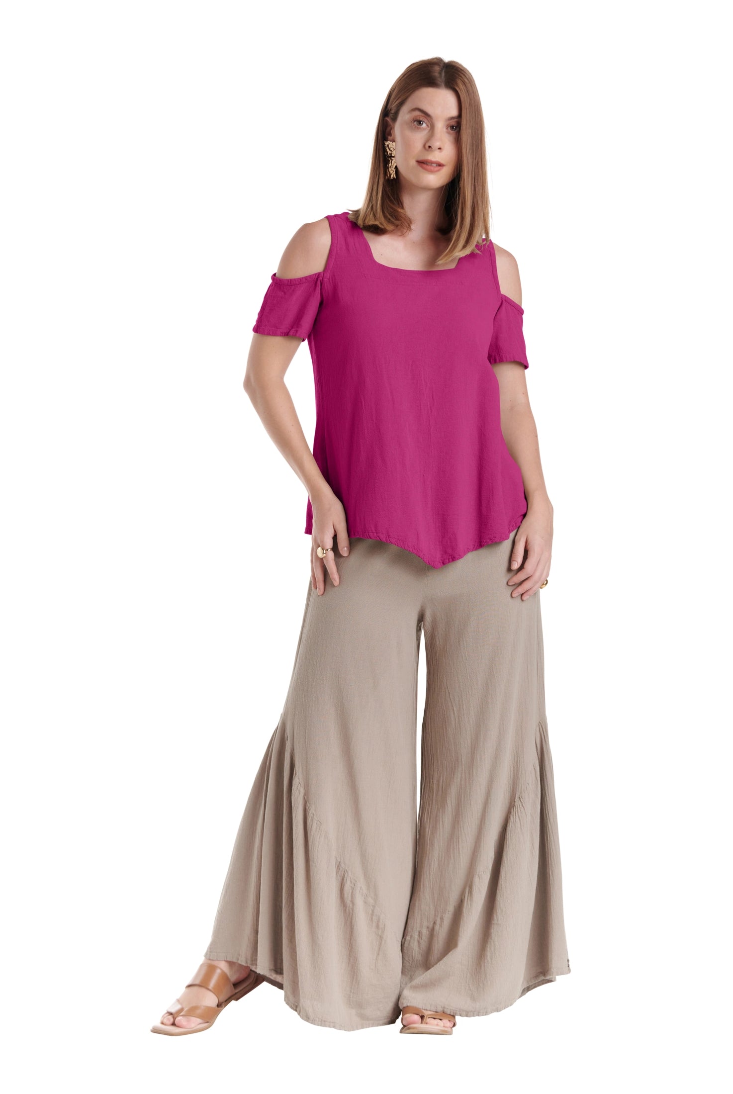 Dana Cotton Gauze Blouse-Oh My Gauze