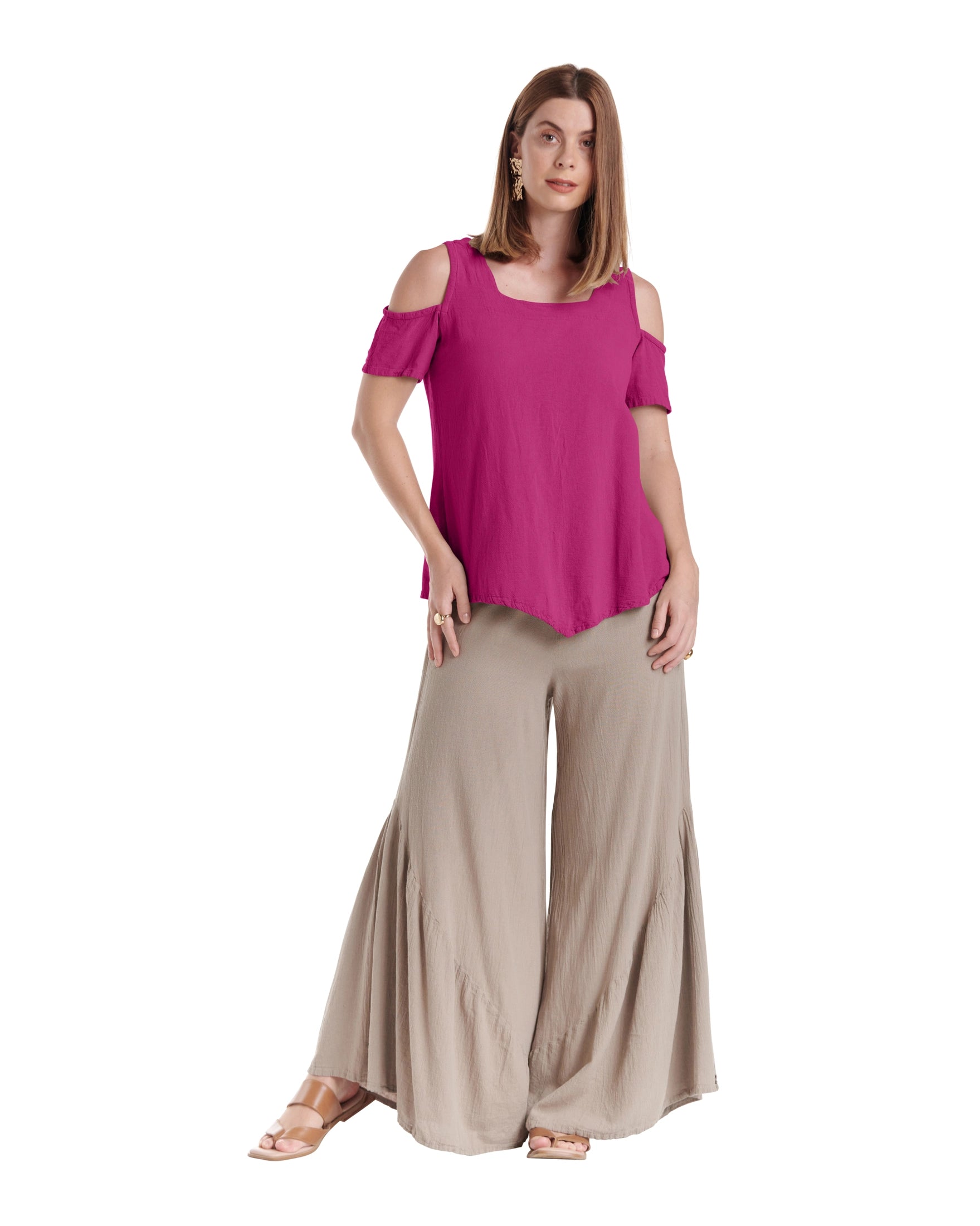 Dana Cotton Gauze Blouse-Oh My Gauze