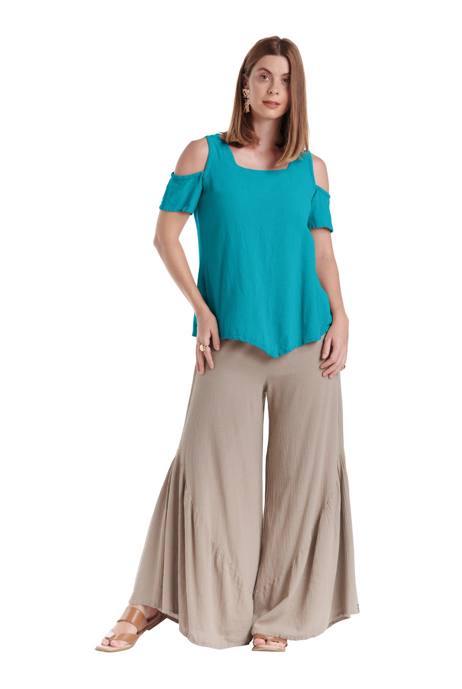 Dana Cotton Gauze Blouse-Oh My Gauze