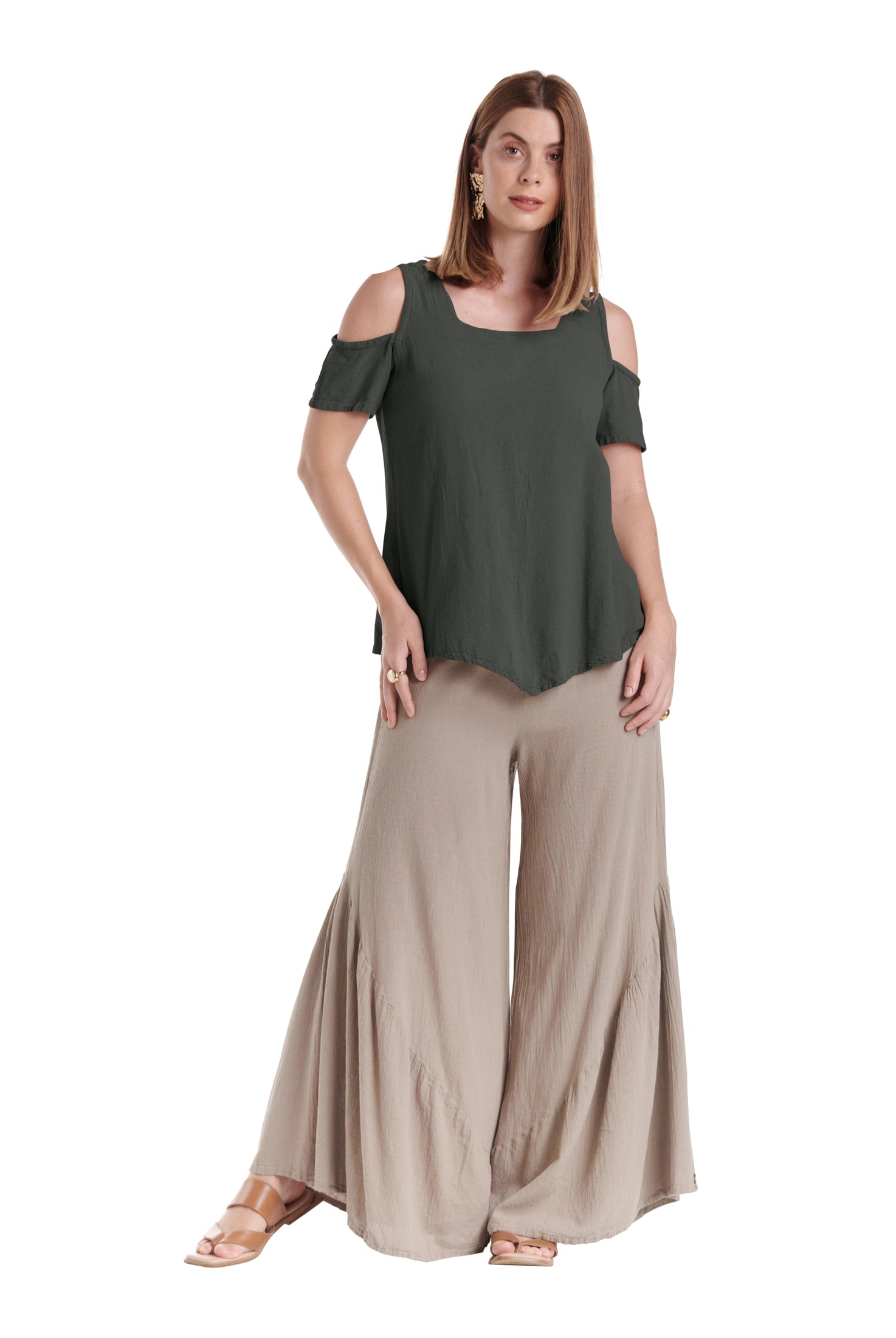 Dana Cotton Gauze Blouse-Oh My Gauze