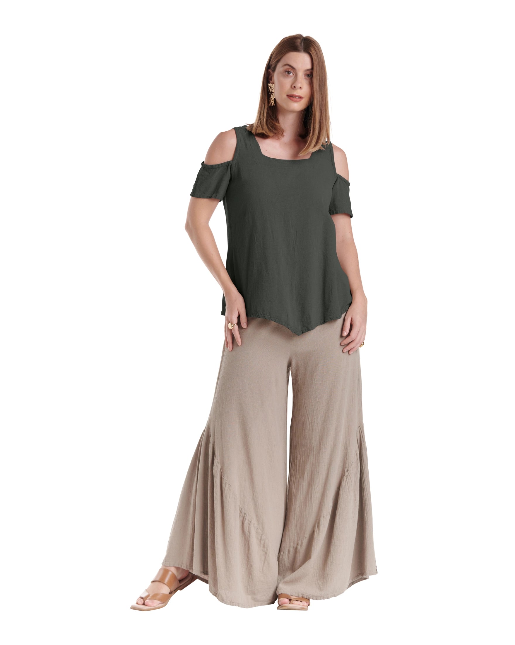 Dana Cotton Gauze Blouse-Oh My Gauze