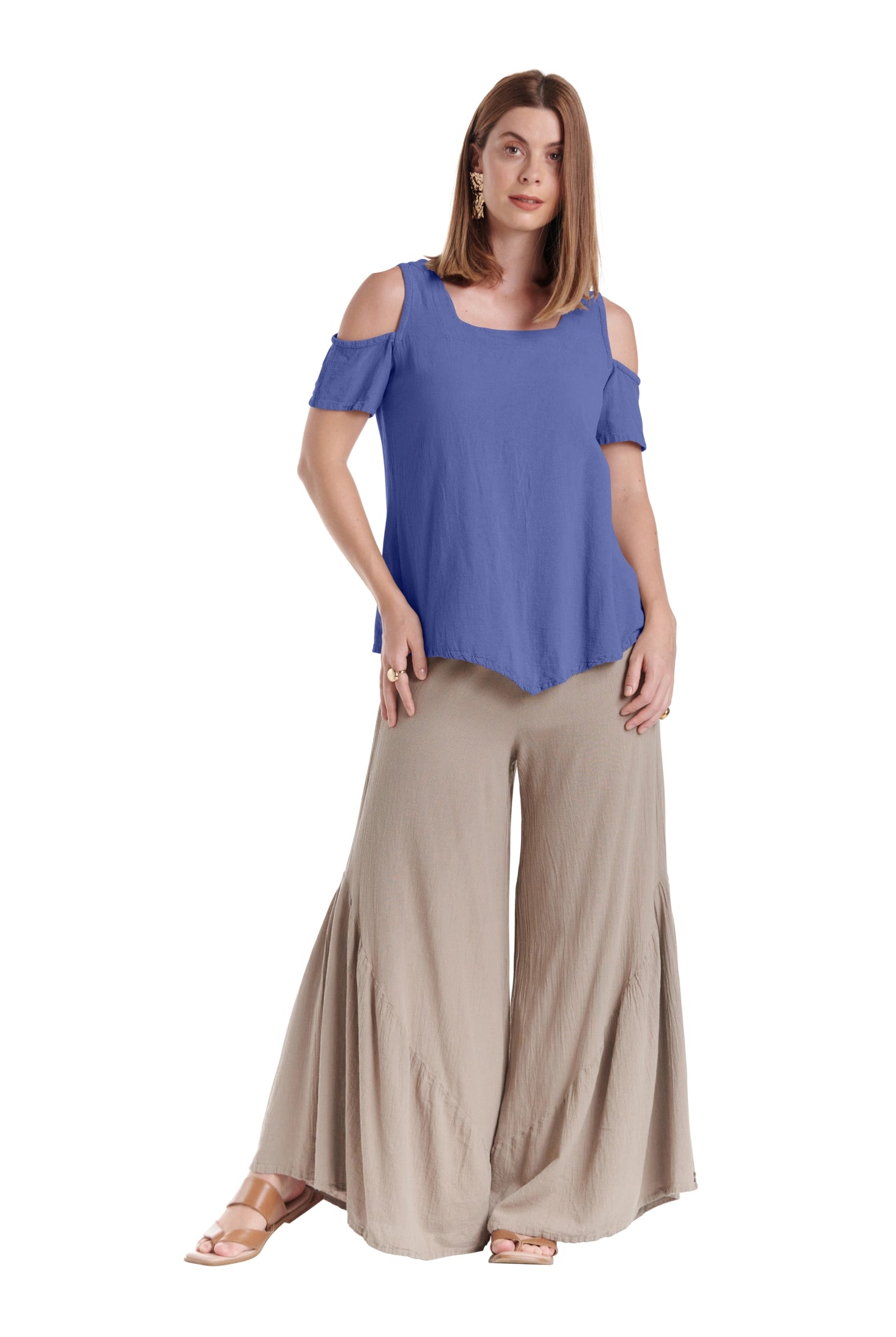 Dana Cotton Gauze Blouse-Oh My Gauze