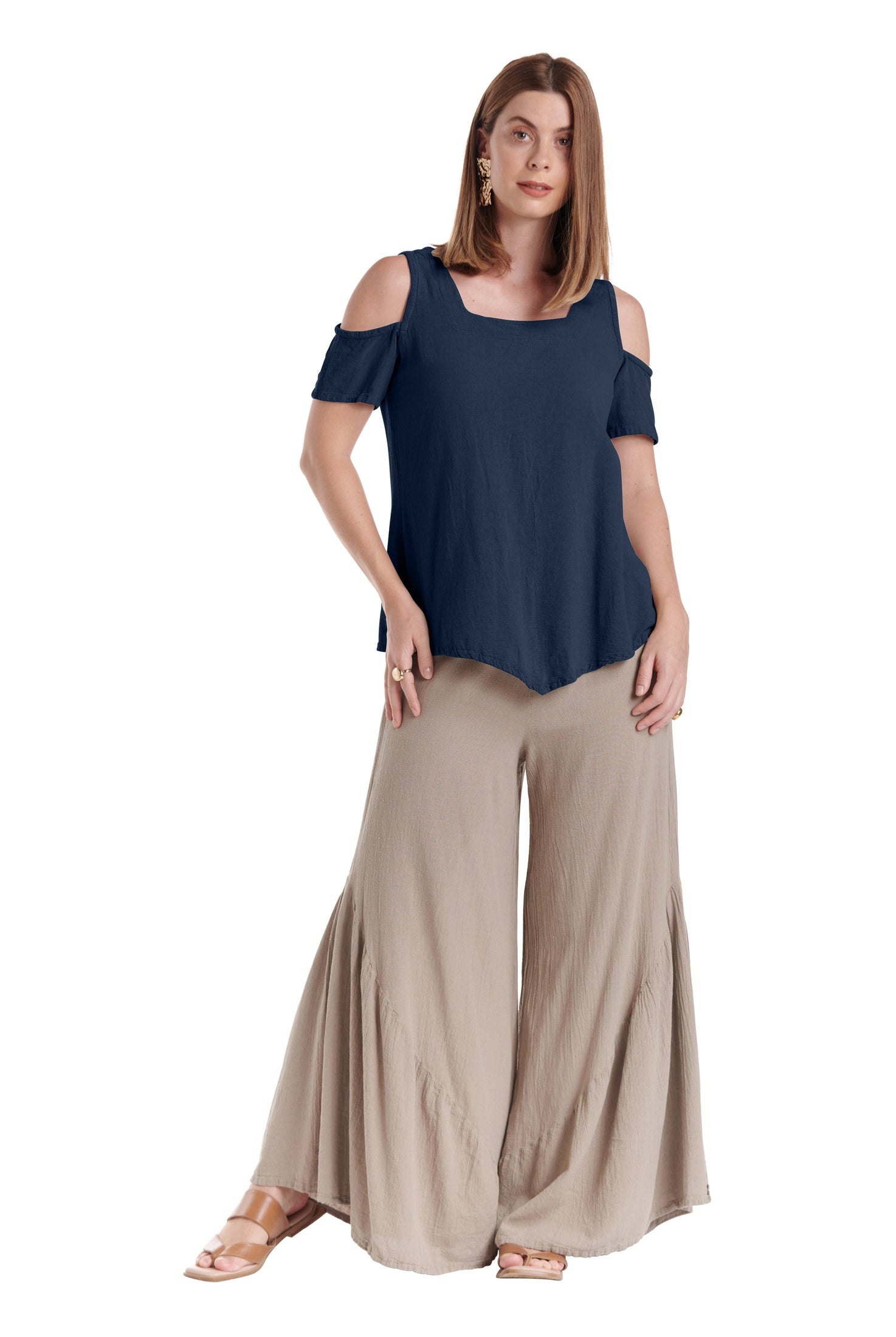 Dana Cotton Gauze Blouse-Oh My Gauze