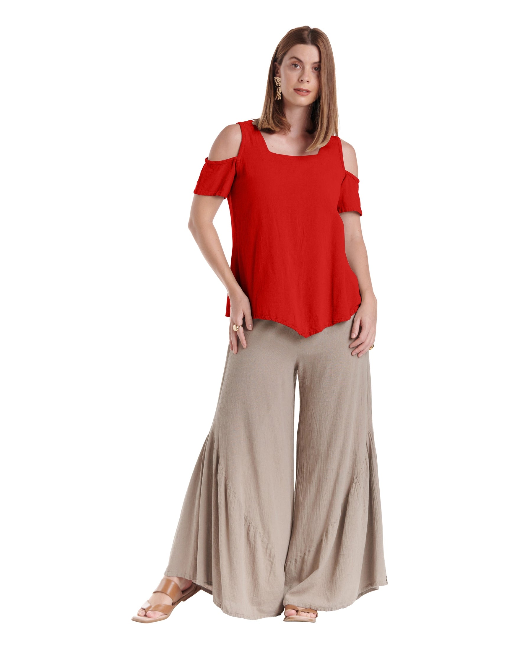 Dana Cotton Gauze Blouse-Oh My Gauze