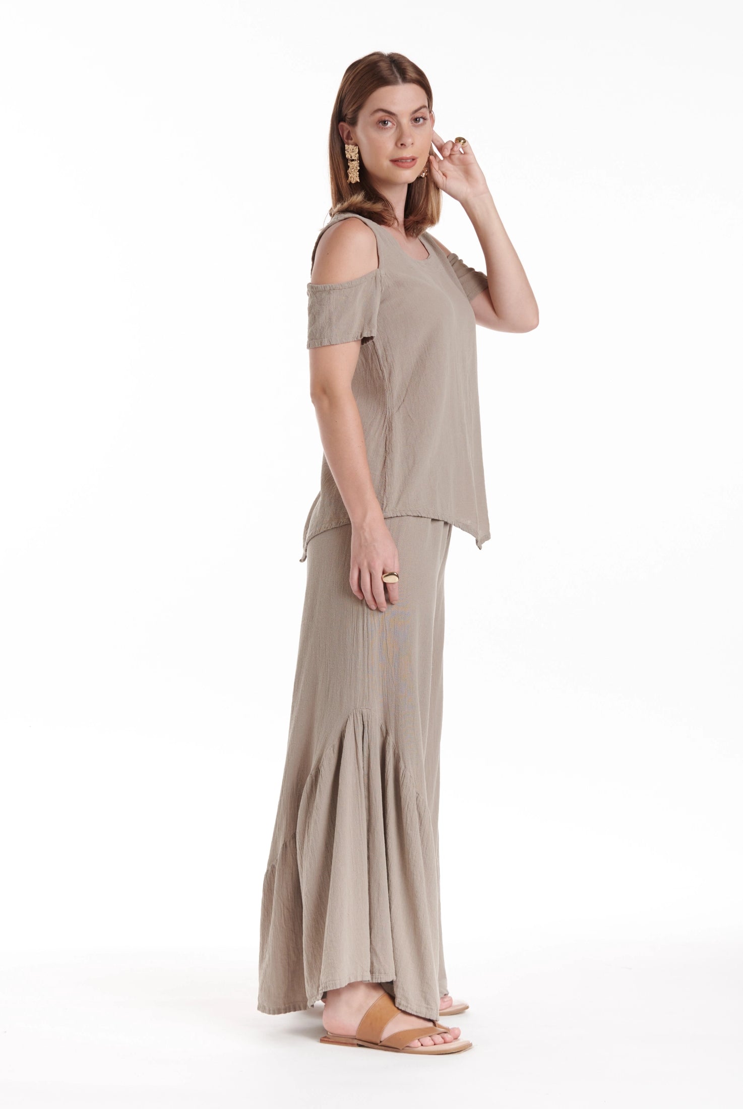 Dana Cotton Gauze Blouse-Oh My Gauze