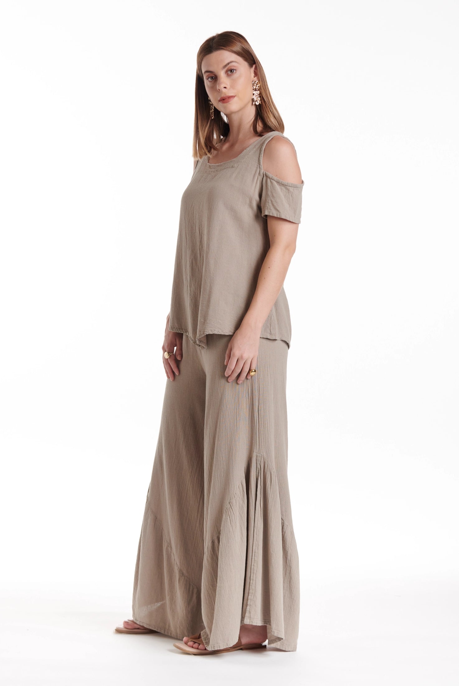 Dana Cotton Gauze Blouse-Oh My Gauze