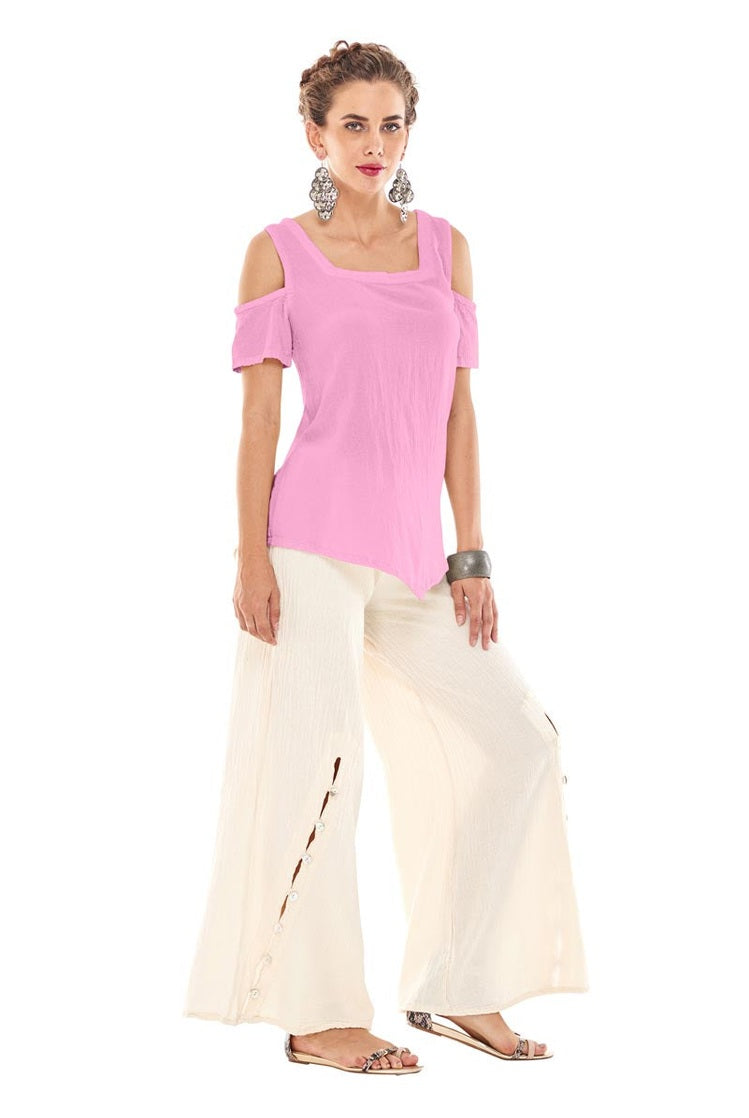Dana Cotton Gauze Blouse-Oh My Gauze