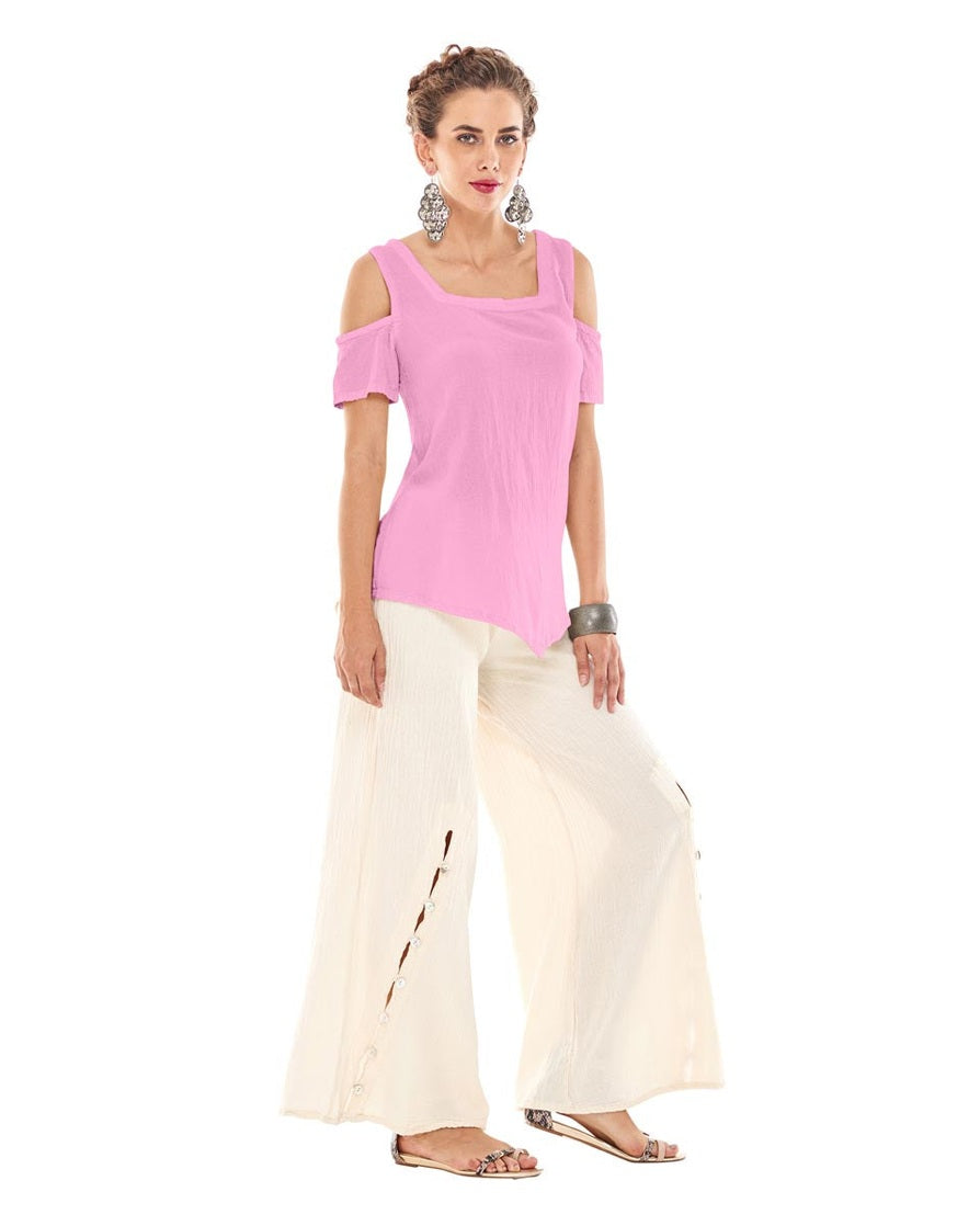 Dana Cotton Gauze Blouse-Oh My Gauze