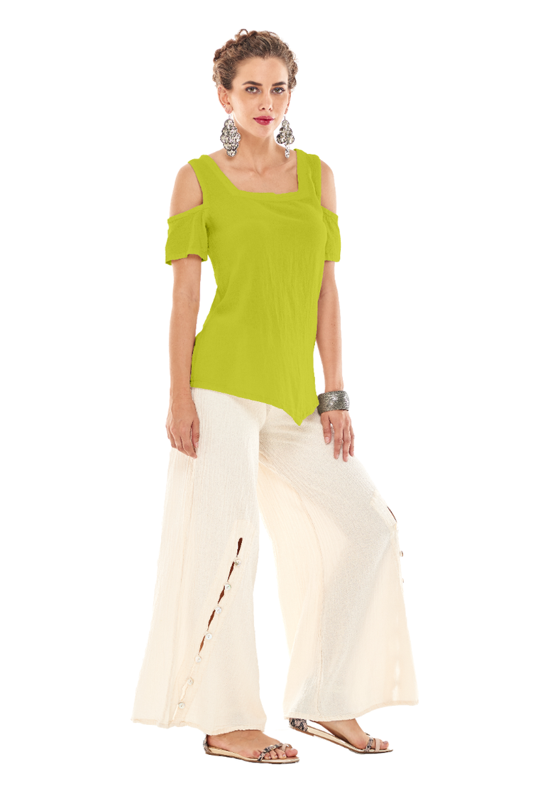 Dana Cotton Gauze Blouse-Oh My Gauze