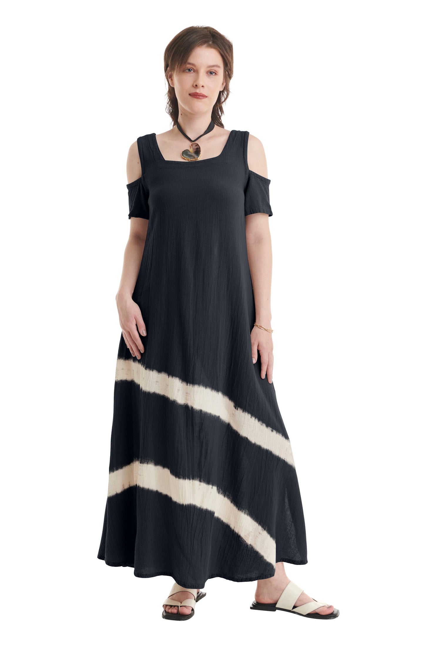 Dana-Wave Cotton Gauze Dress - New-Oh My Gauze