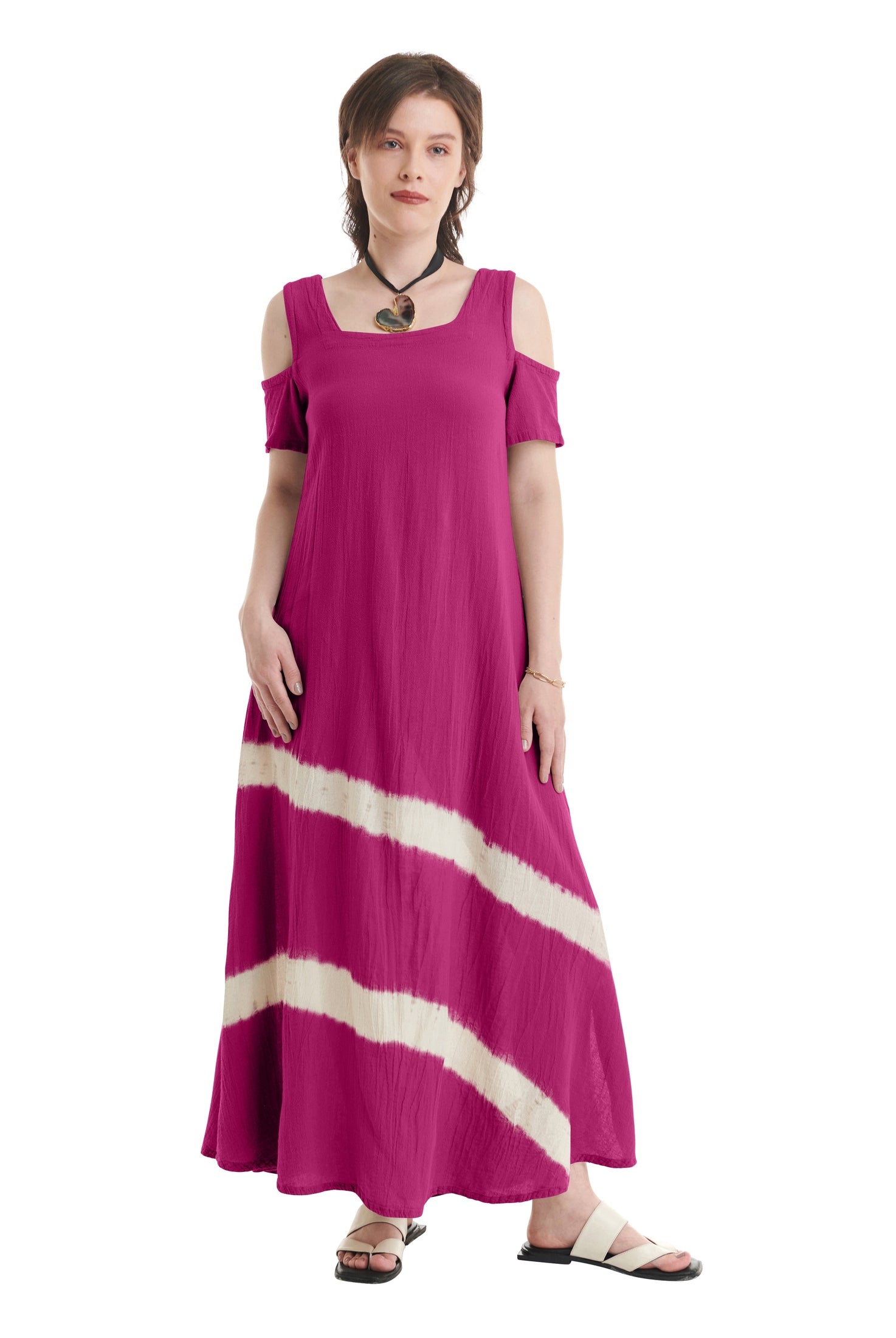 Dana-Wave Cotton Gauze Dress - New-Oh My Gauze