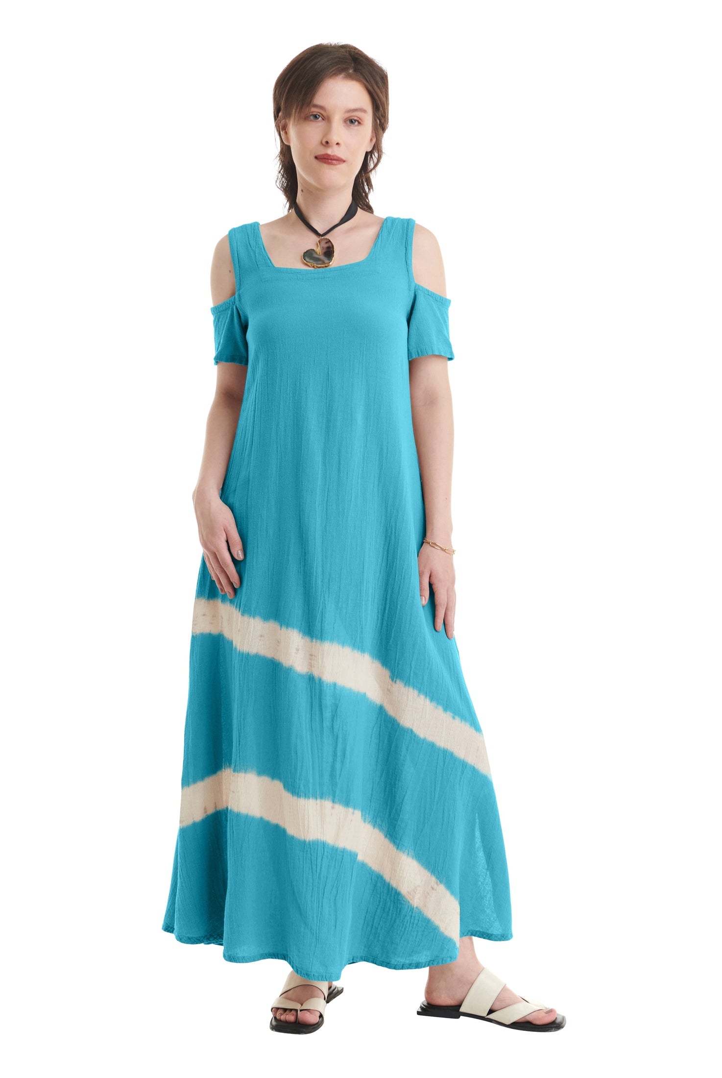 Dana-Wave Cotton Gauze Dress - New-Oh My Gauze