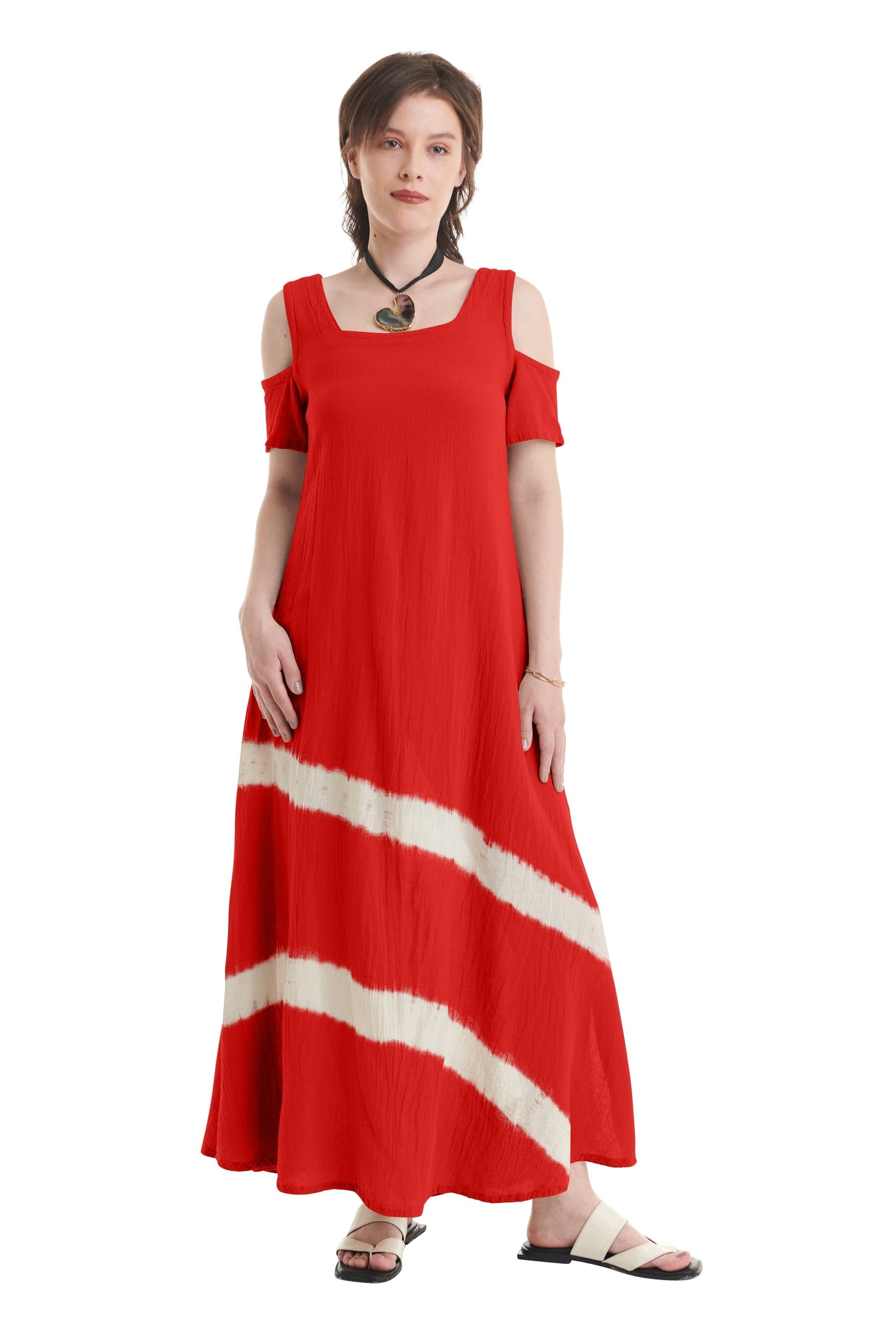 Dana-Wave Cotton Gauze Dress - New-Oh My Gauze