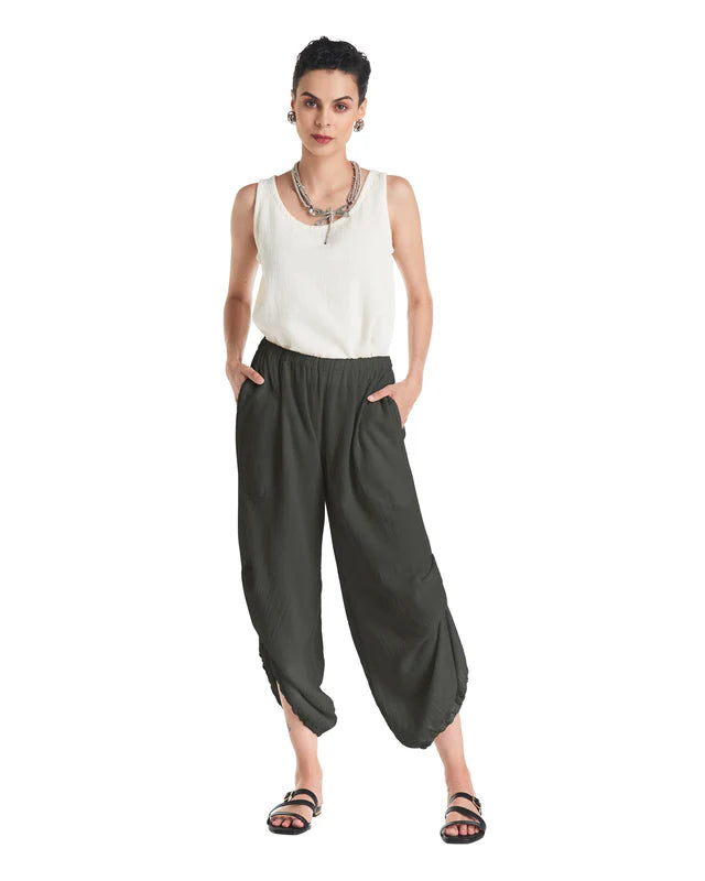 Dash Cotton Gauze Pants - Final Sale-Oh My Gauze