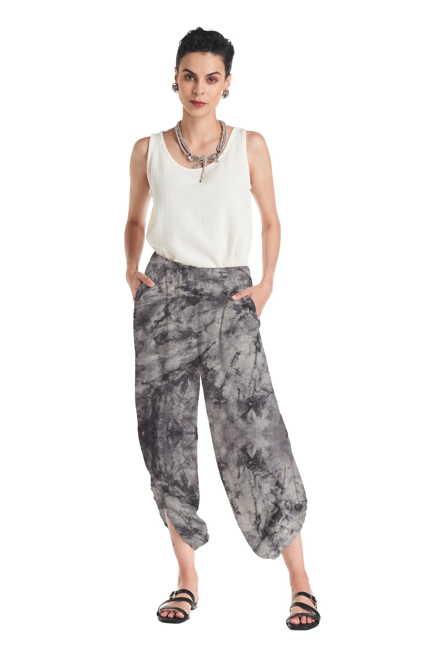 Dash Cotton Gauze Pants-Oh My Gauze