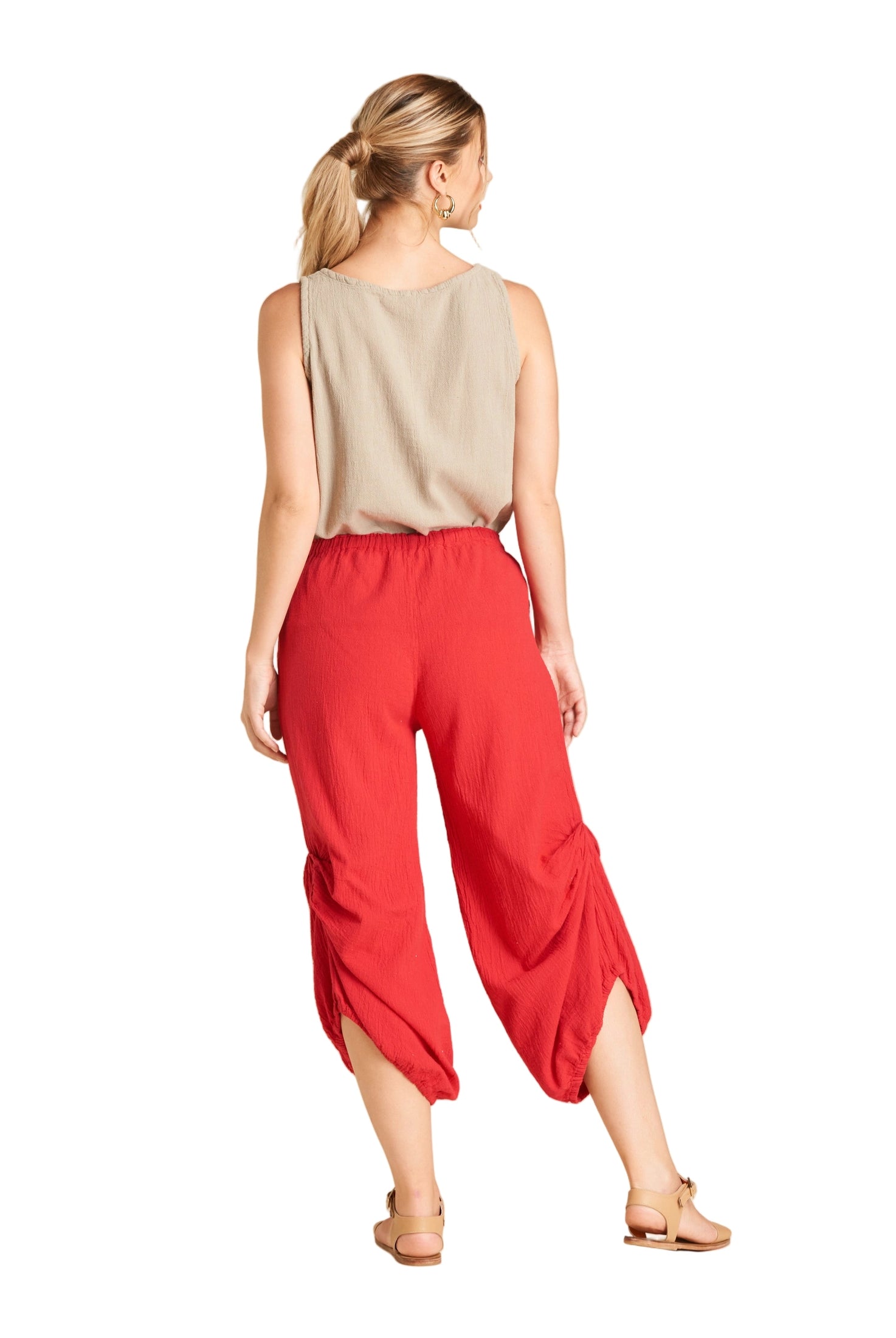 Dash Cotton Gauze Pants-Oh My Gauze