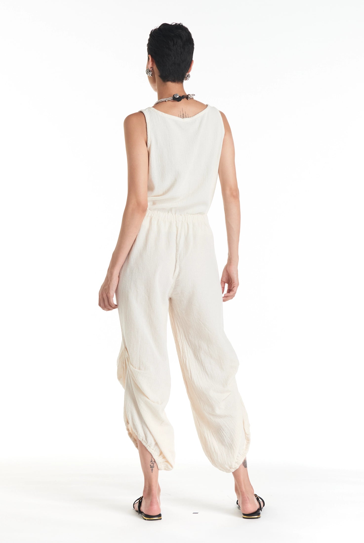 Dash Cotton Gauze Pants-Oh My Gauze