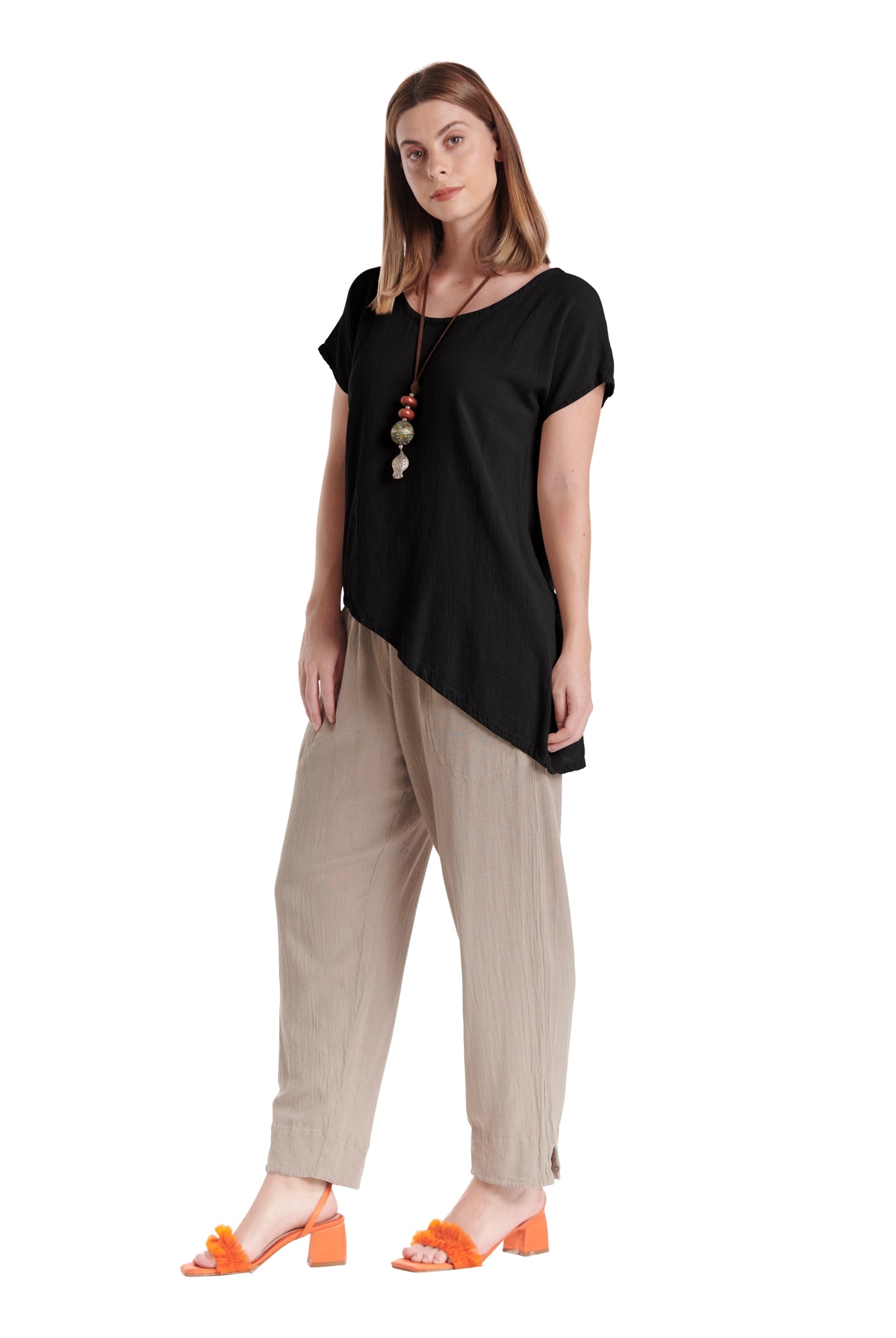 Daytona Cotton Gauze Blouse-Oh My Gauze