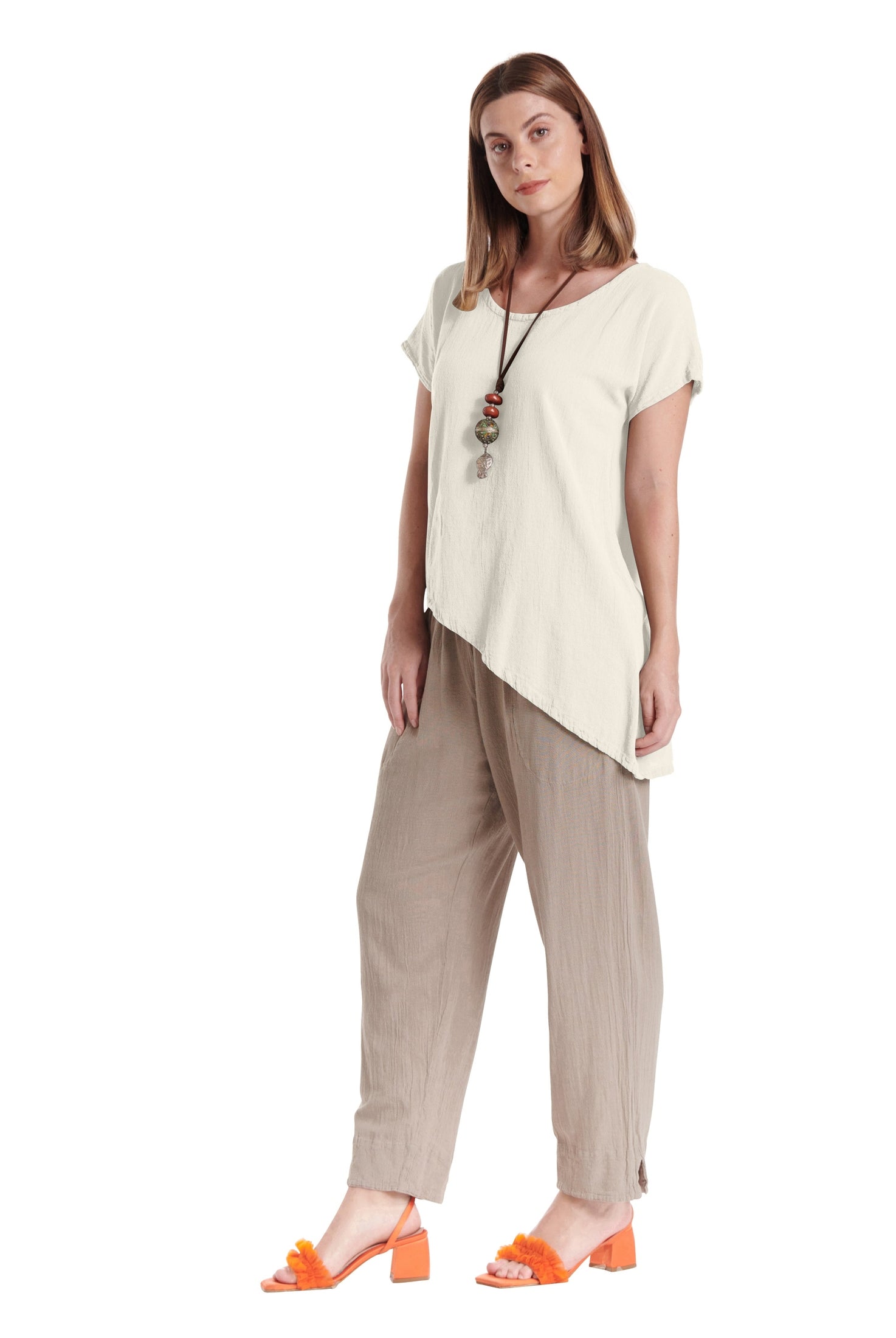 Daytona Cotton Gauze Blouse-Oh My Gauze