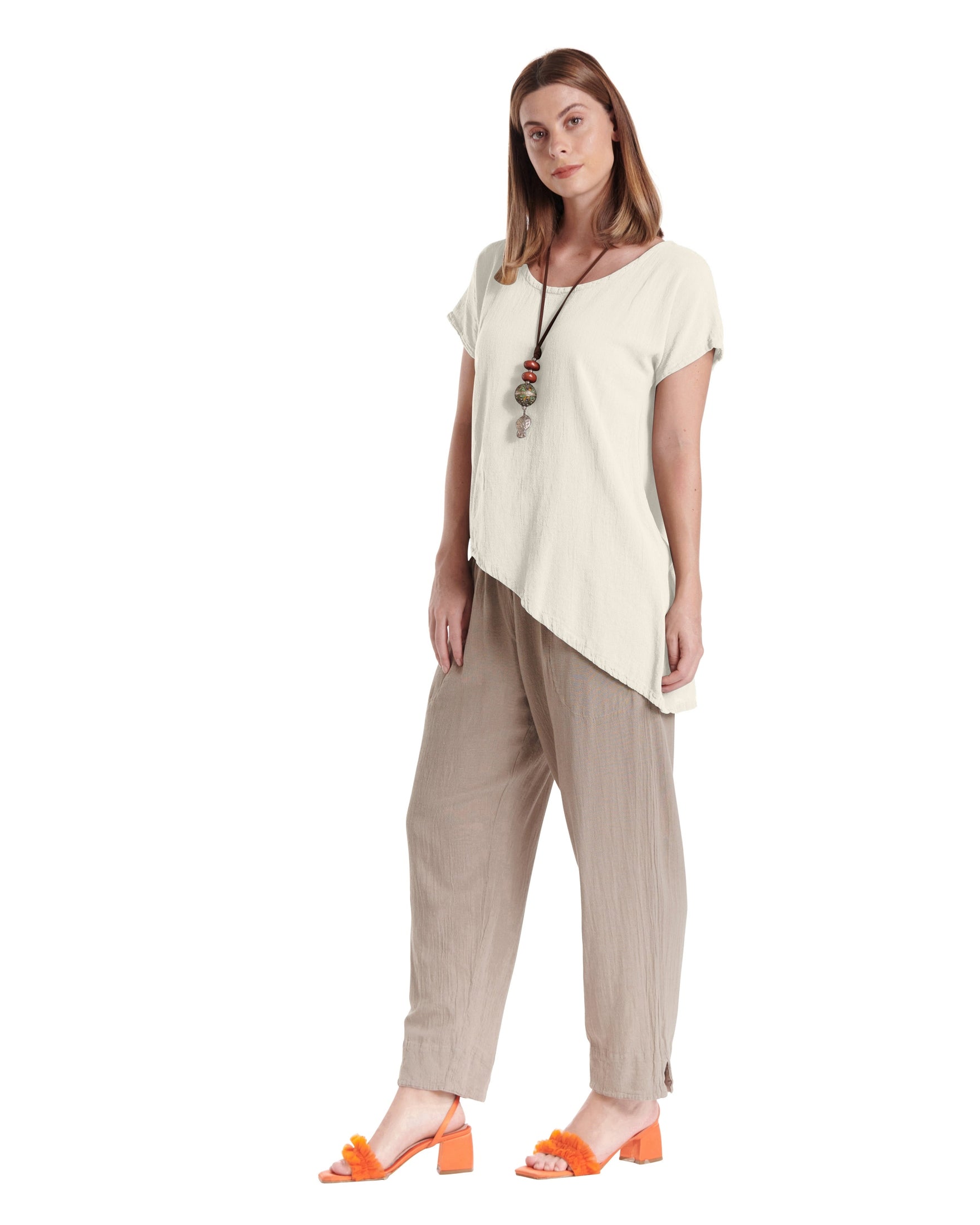 Daytona Cotton Gauze Blouse-Oh My Gauze