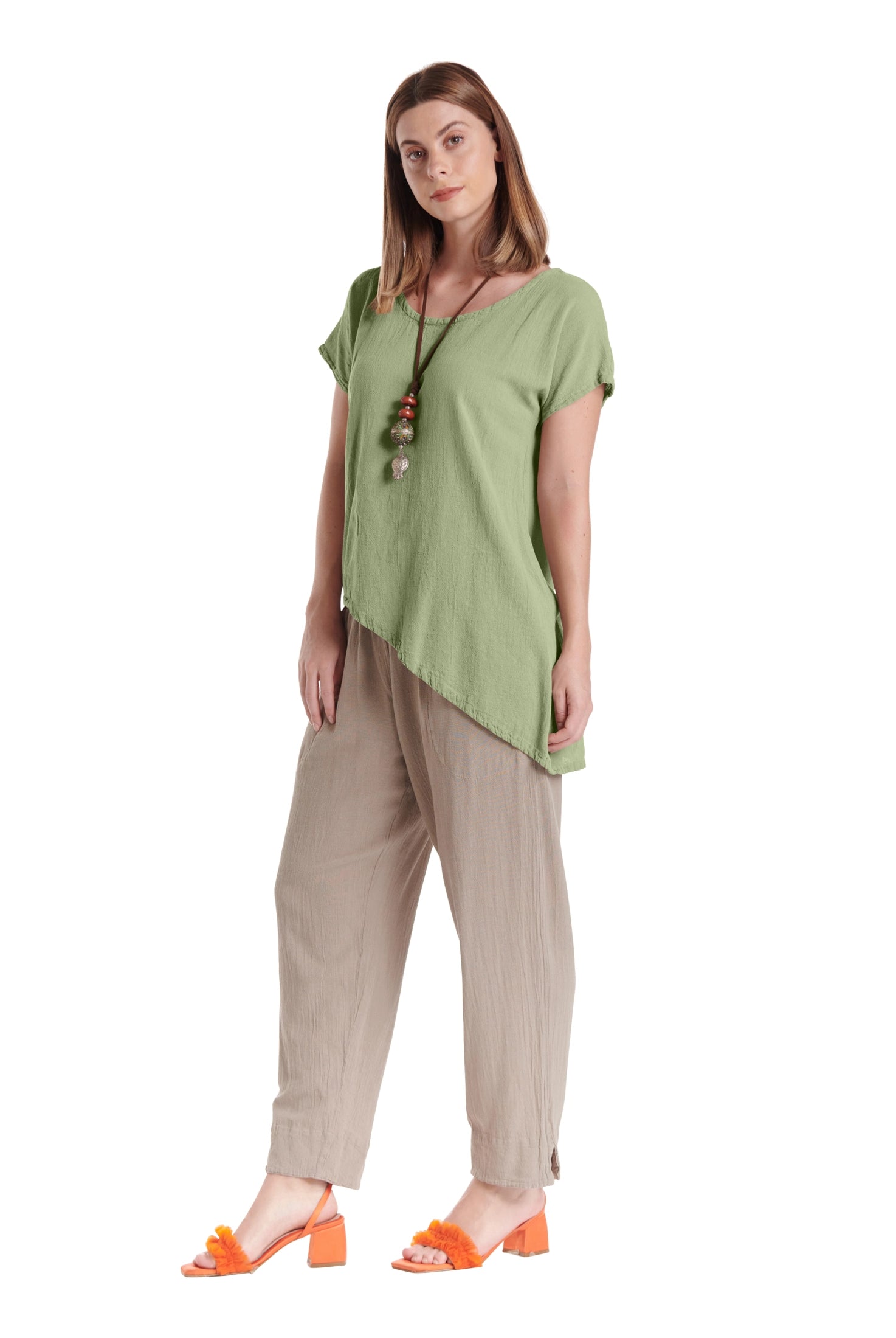 Daytona Cotton Gauze Blouse-Oh My Gauze