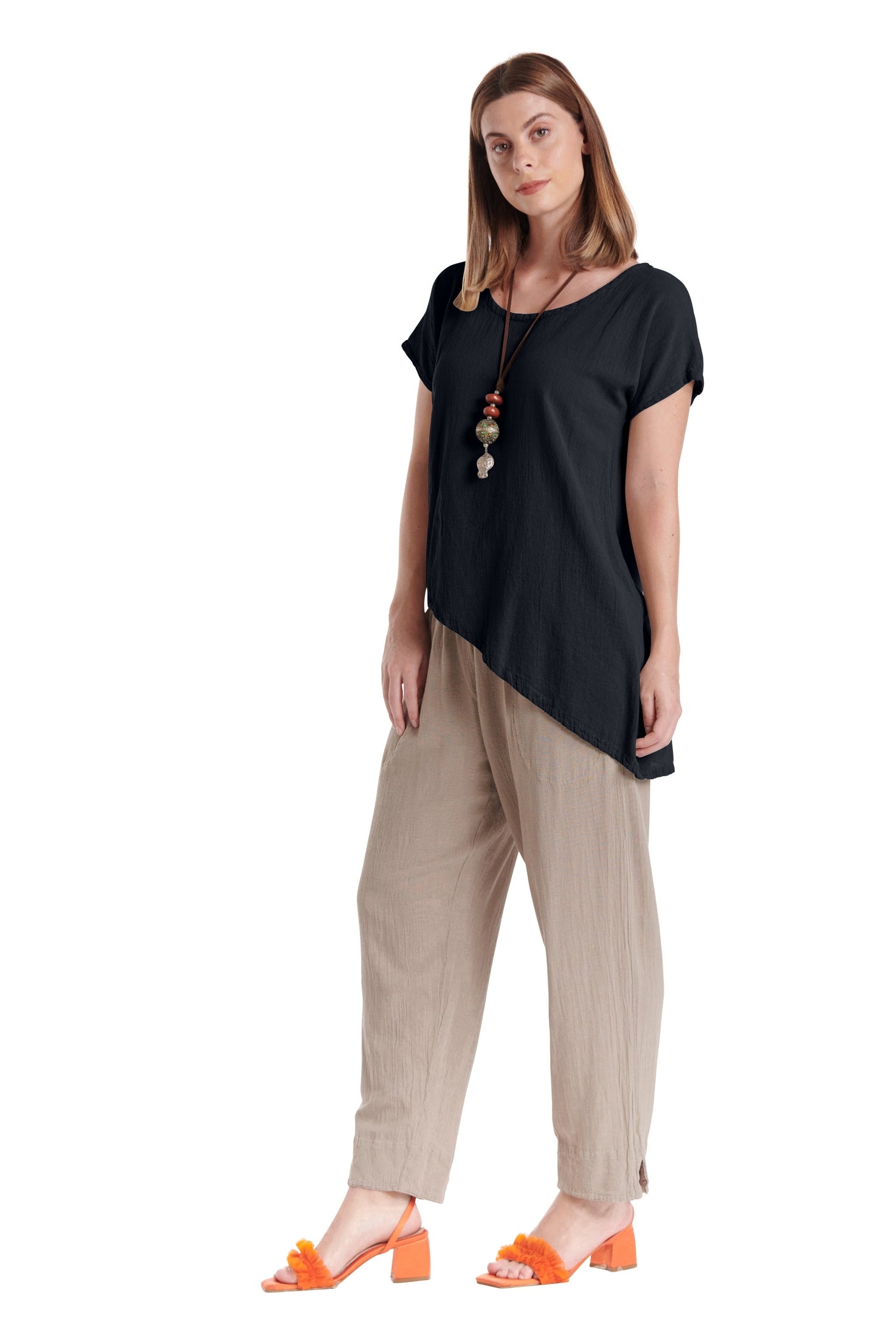 Daytona Cotton Gauze Blouse-Oh My Gauze