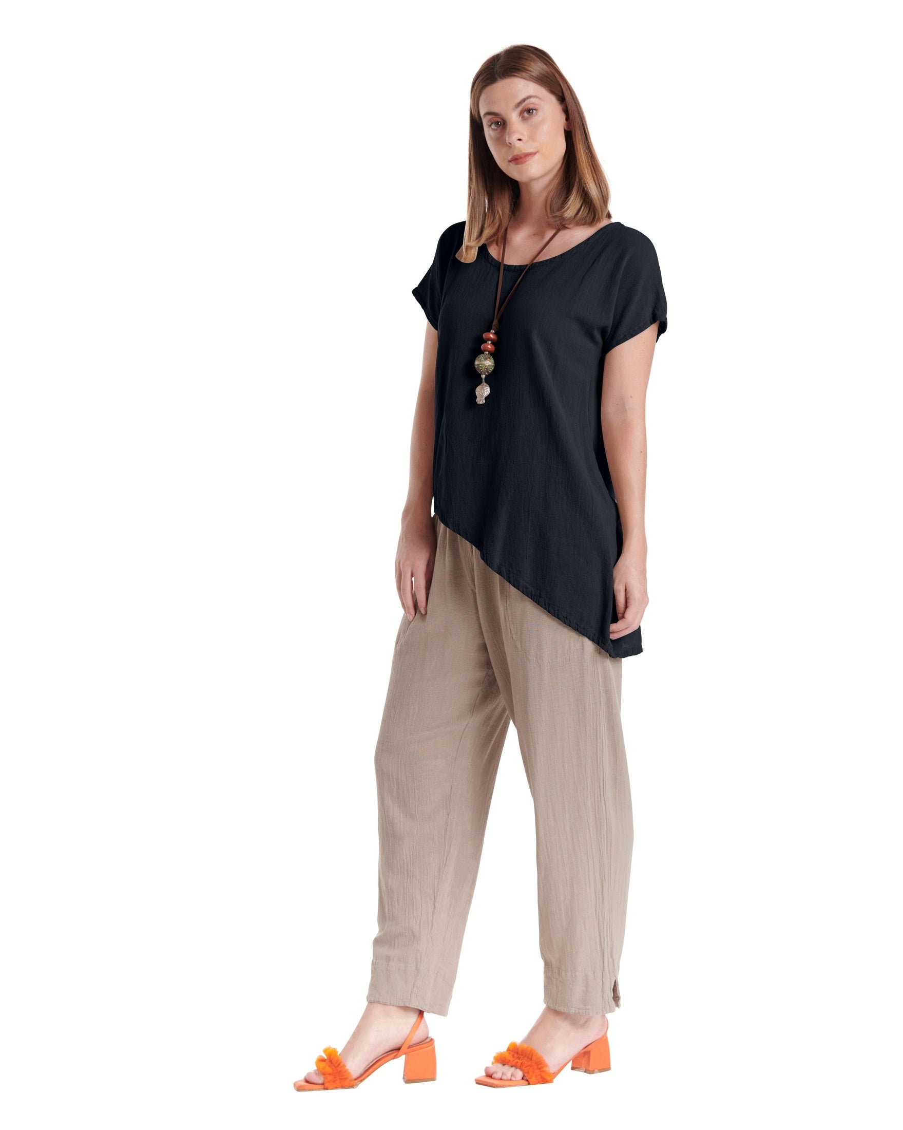 Daytona Cotton Gauze Blouse-Oh My Gauze