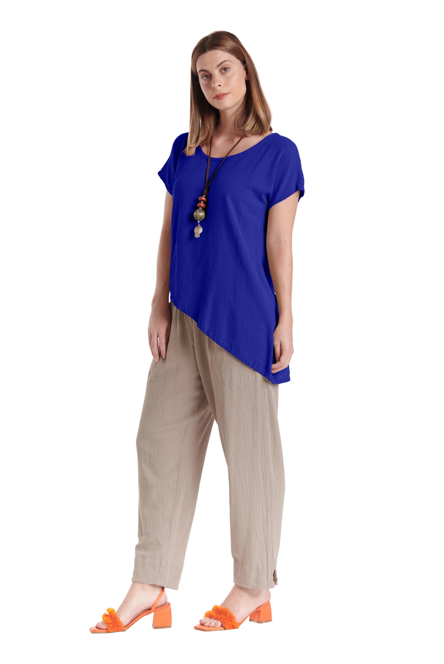 Daytona Cotton Gauze Blouse-Oh My Gauze