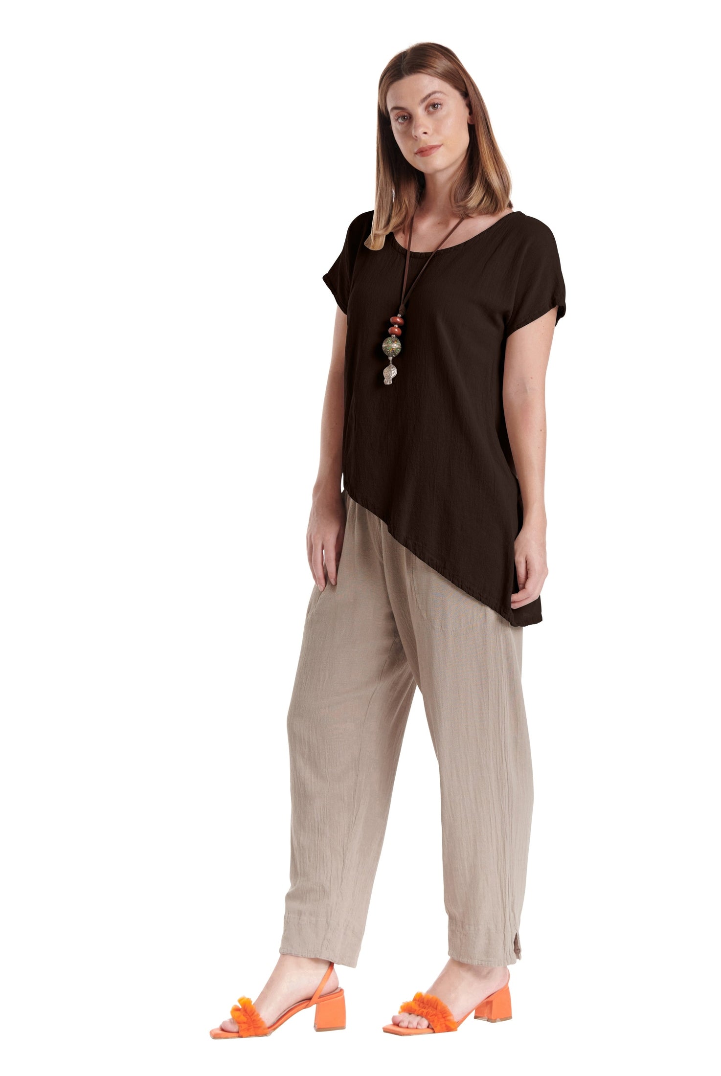 Daytona Cotton Gauze Blouse-Oh My Gauze