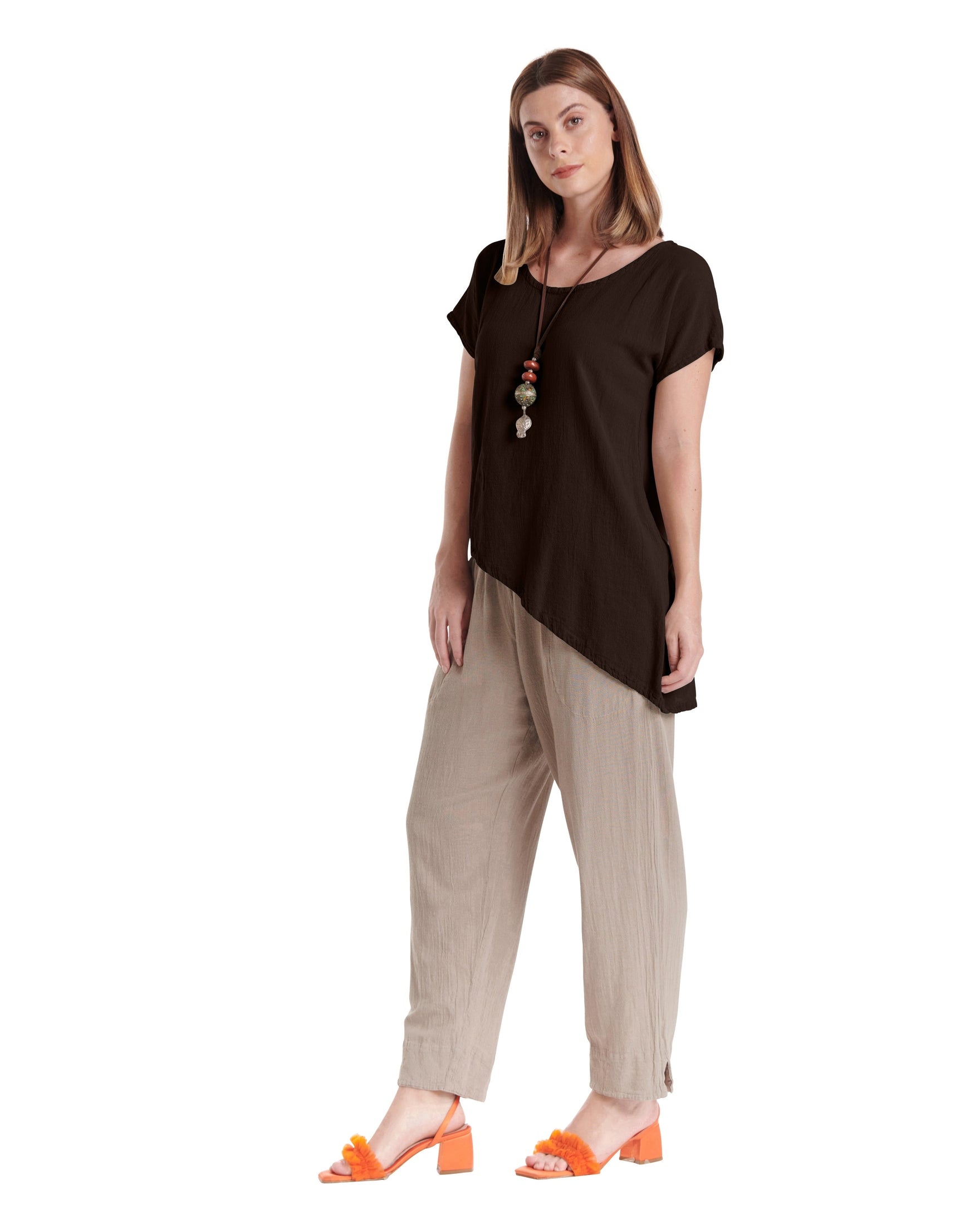 Daytona Cotton Gauze Blouse-Oh My Gauze