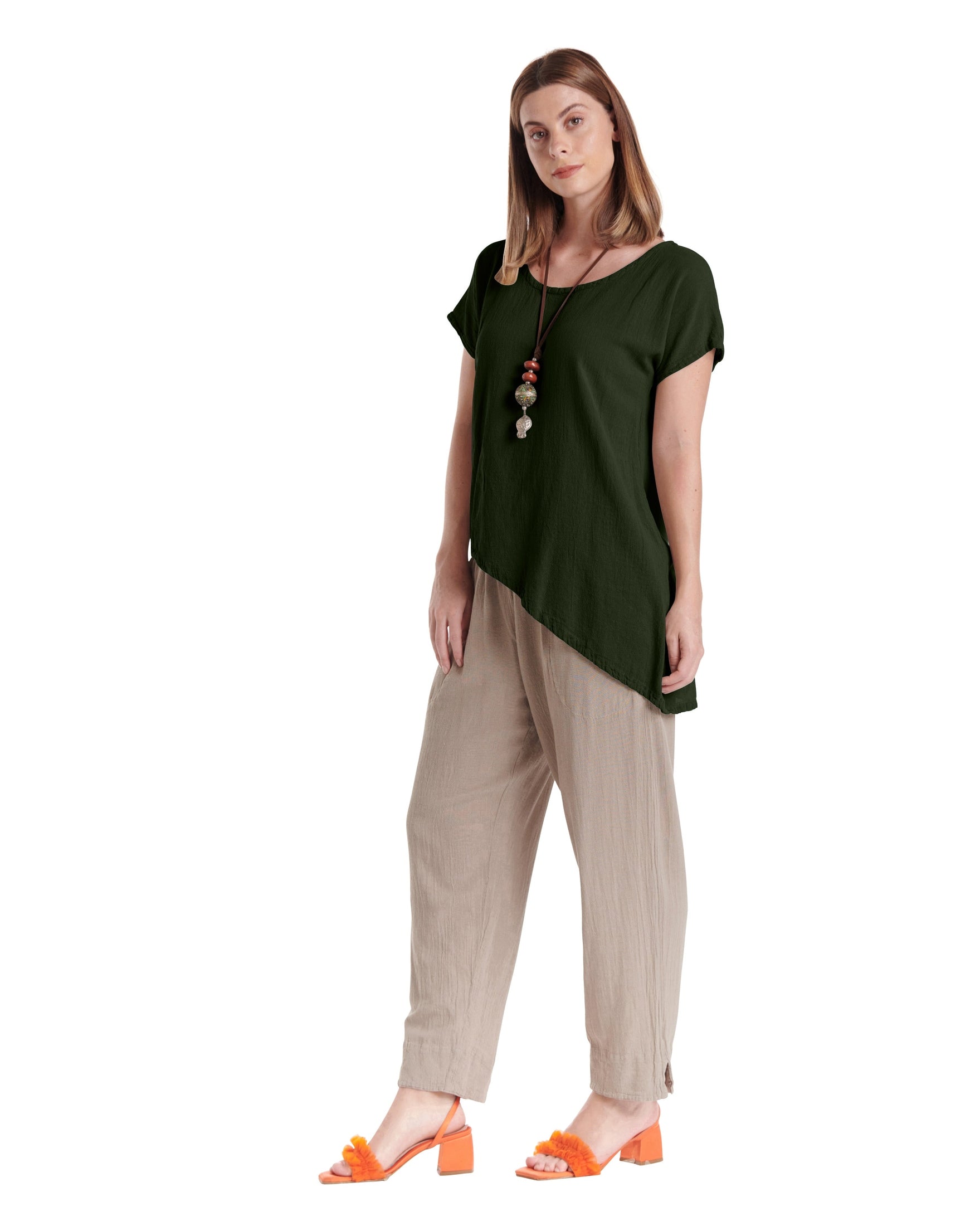 Daytona Cotton Gauze Blouse-Oh My Gauze