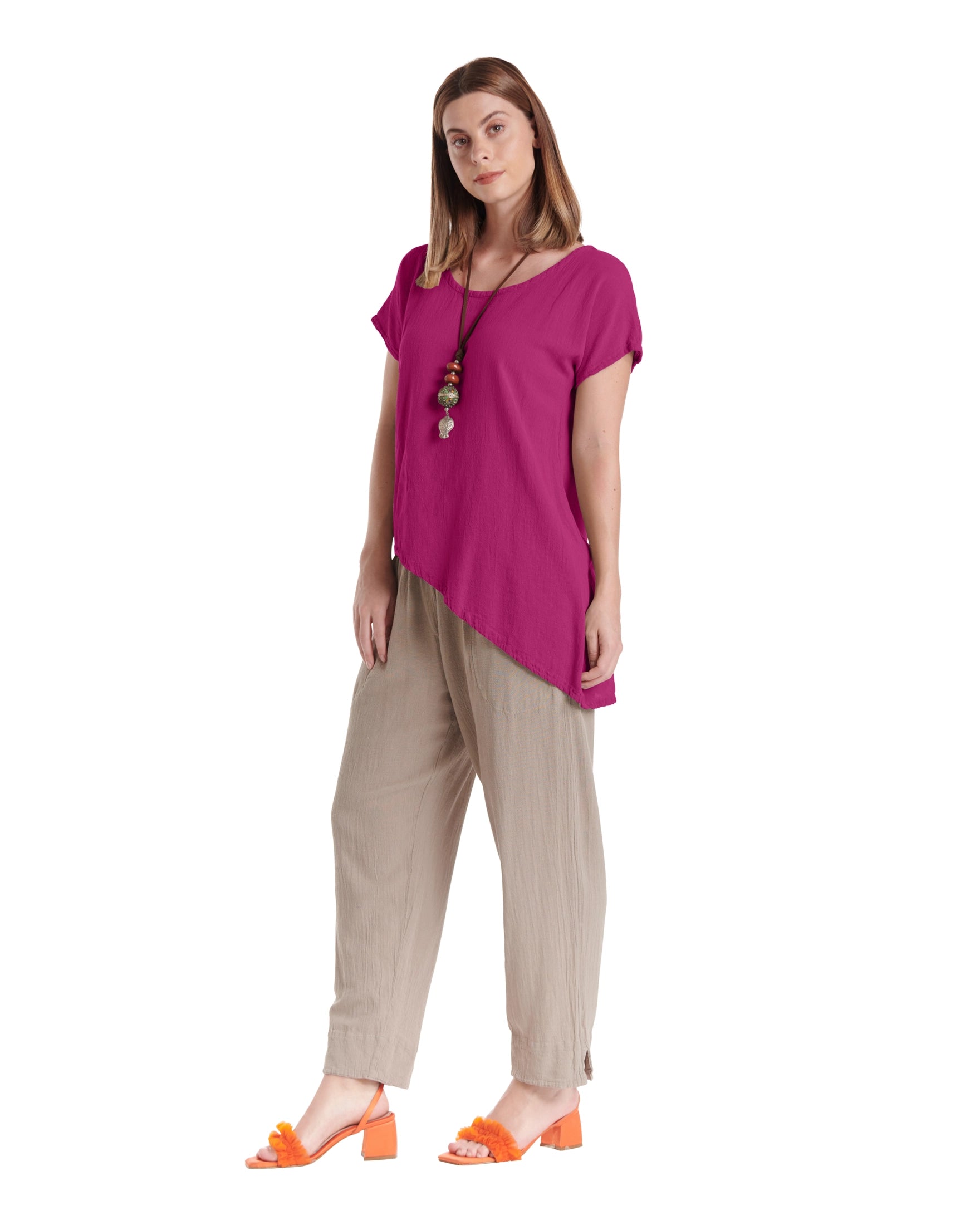 Daytona Cotton Gauze Blouse-Oh My Gauze