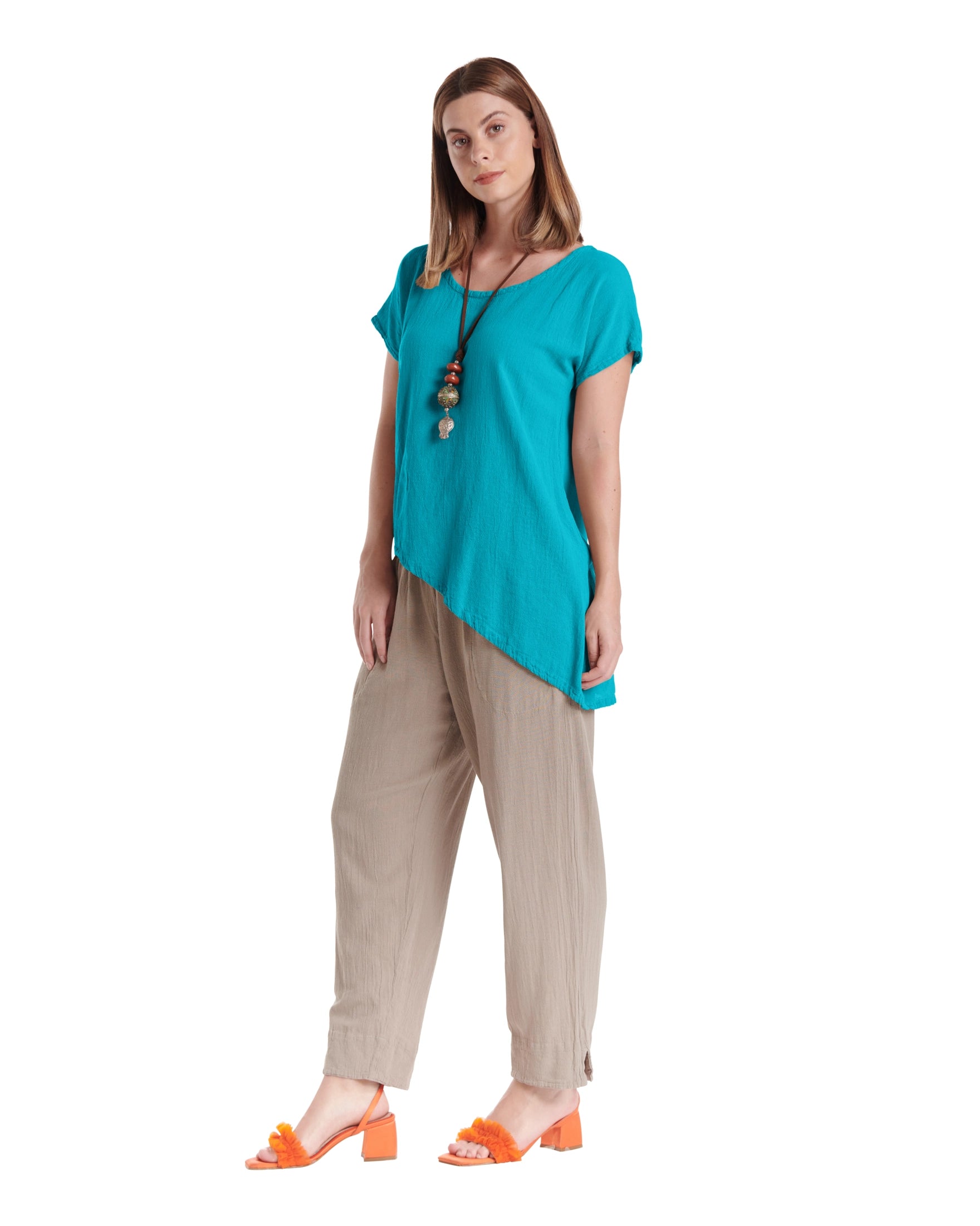 Daytona Cotton Gauze Blouse-Oh My Gauze