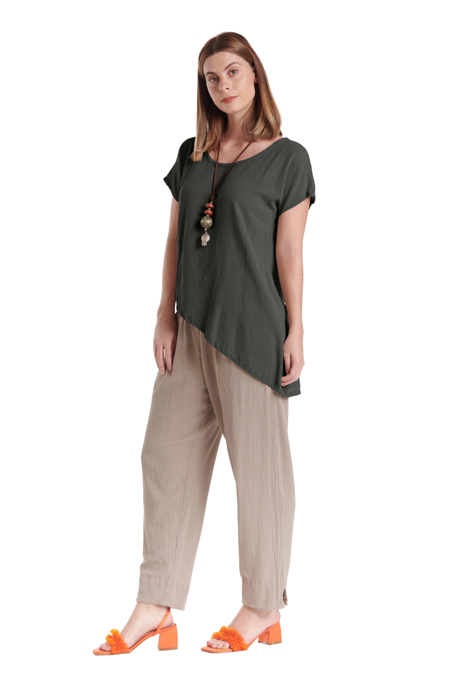 Daytona Cotton Gauze Blouse-Oh My Gauze