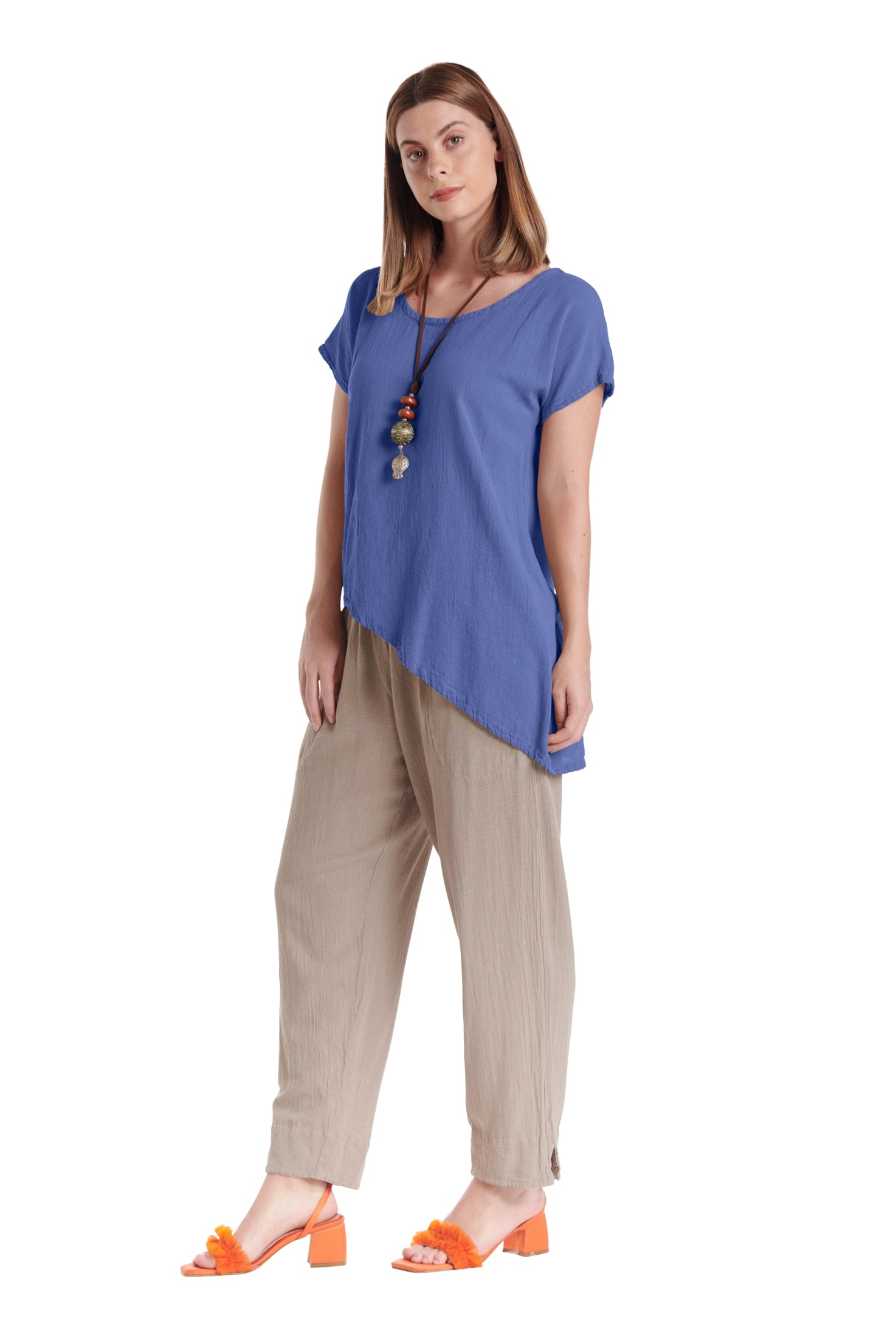 Daytona Cotton Gauze Blouse-Oh My Gauze