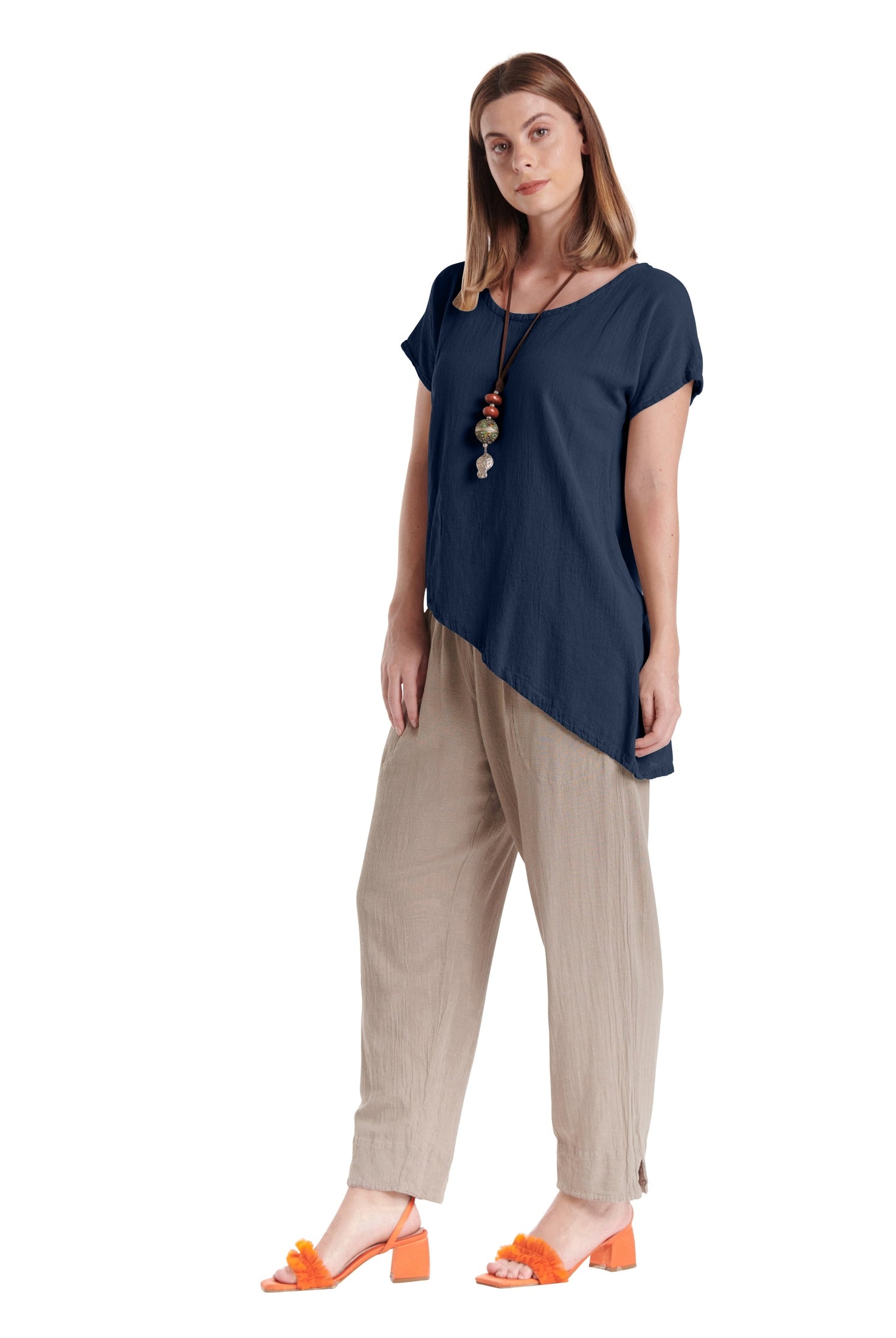 Daytona Cotton Gauze Blouse-Oh My Gauze