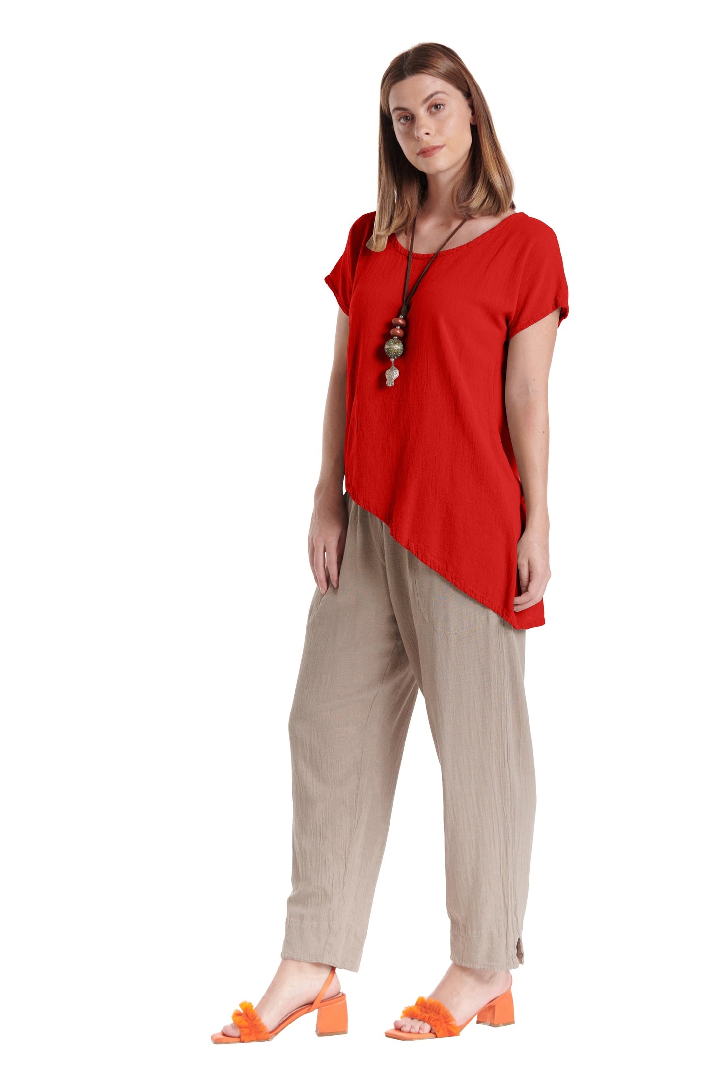 Daytona Cotton Gauze Blouse-Oh My Gauze