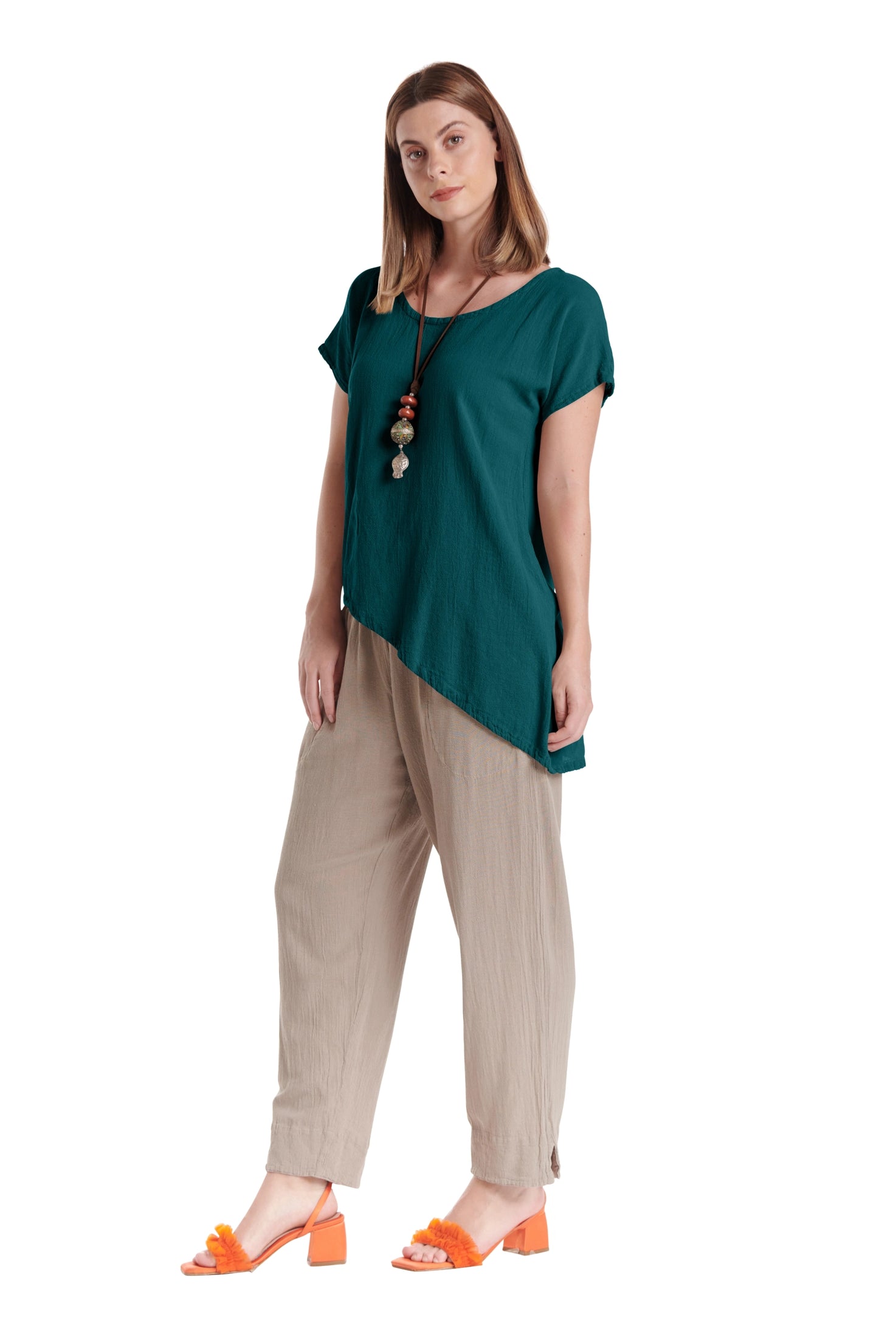 Daytona Cotton Gauze Blouse-Oh My Gauze