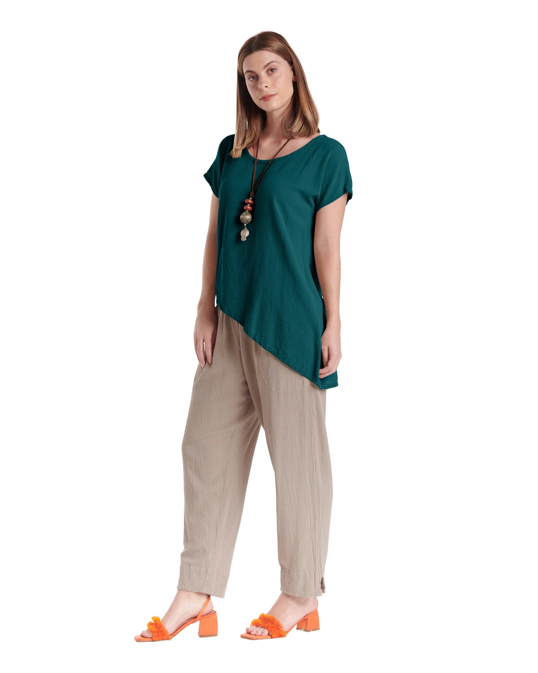 Daytona Cotton Gauze Blouse-Oh My Gauze