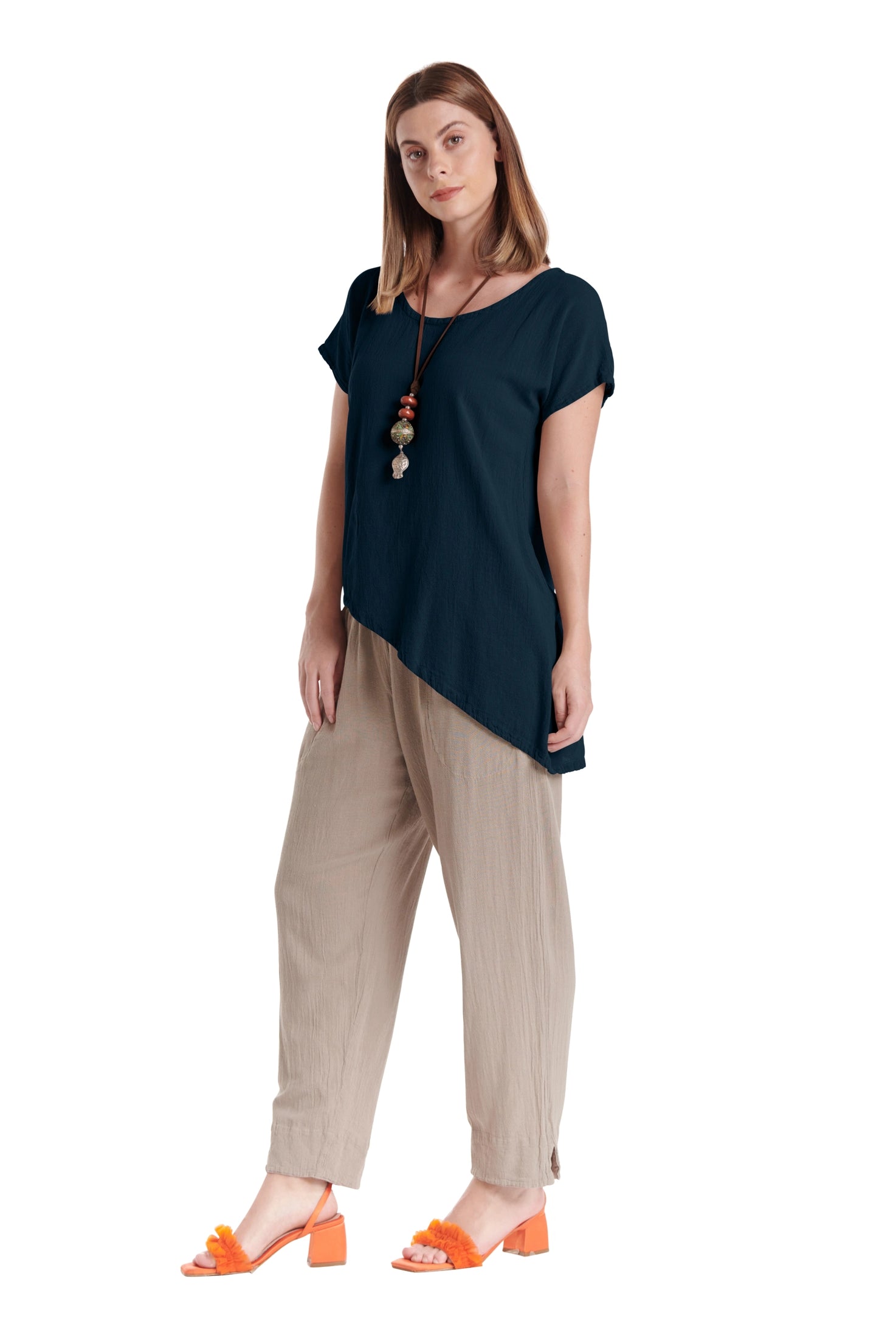 Daytona Cotton Gauze Blouse-Oh My Gauze