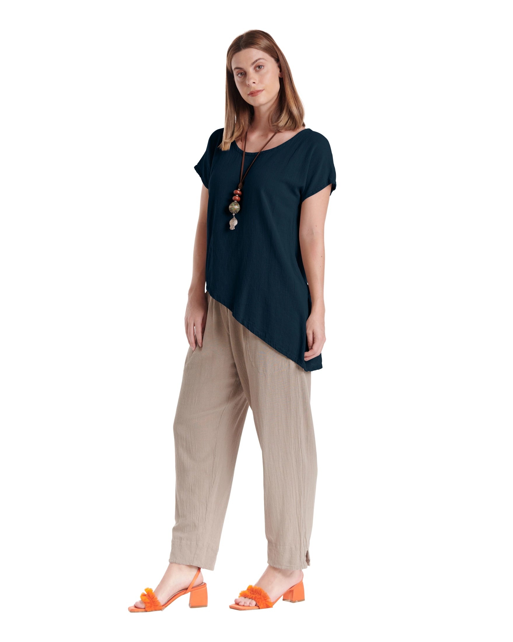 Daytona Cotton Gauze Blouse-Oh My Gauze