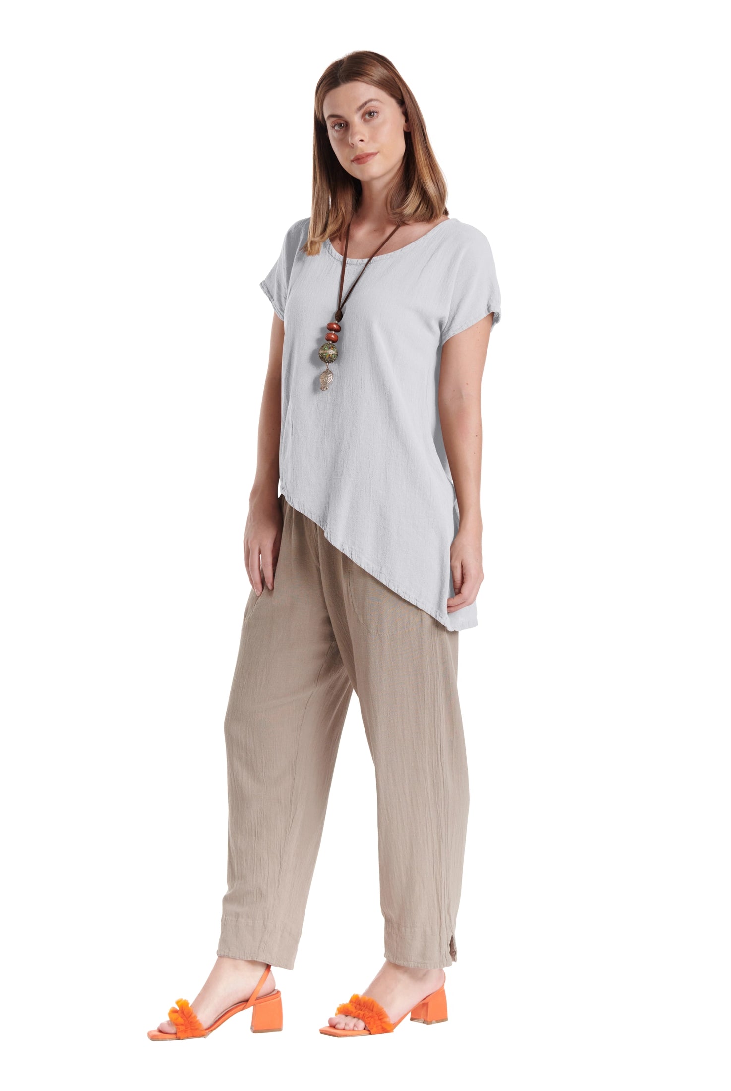 Daytona Cotton Gauze Blouse-Oh My Gauze