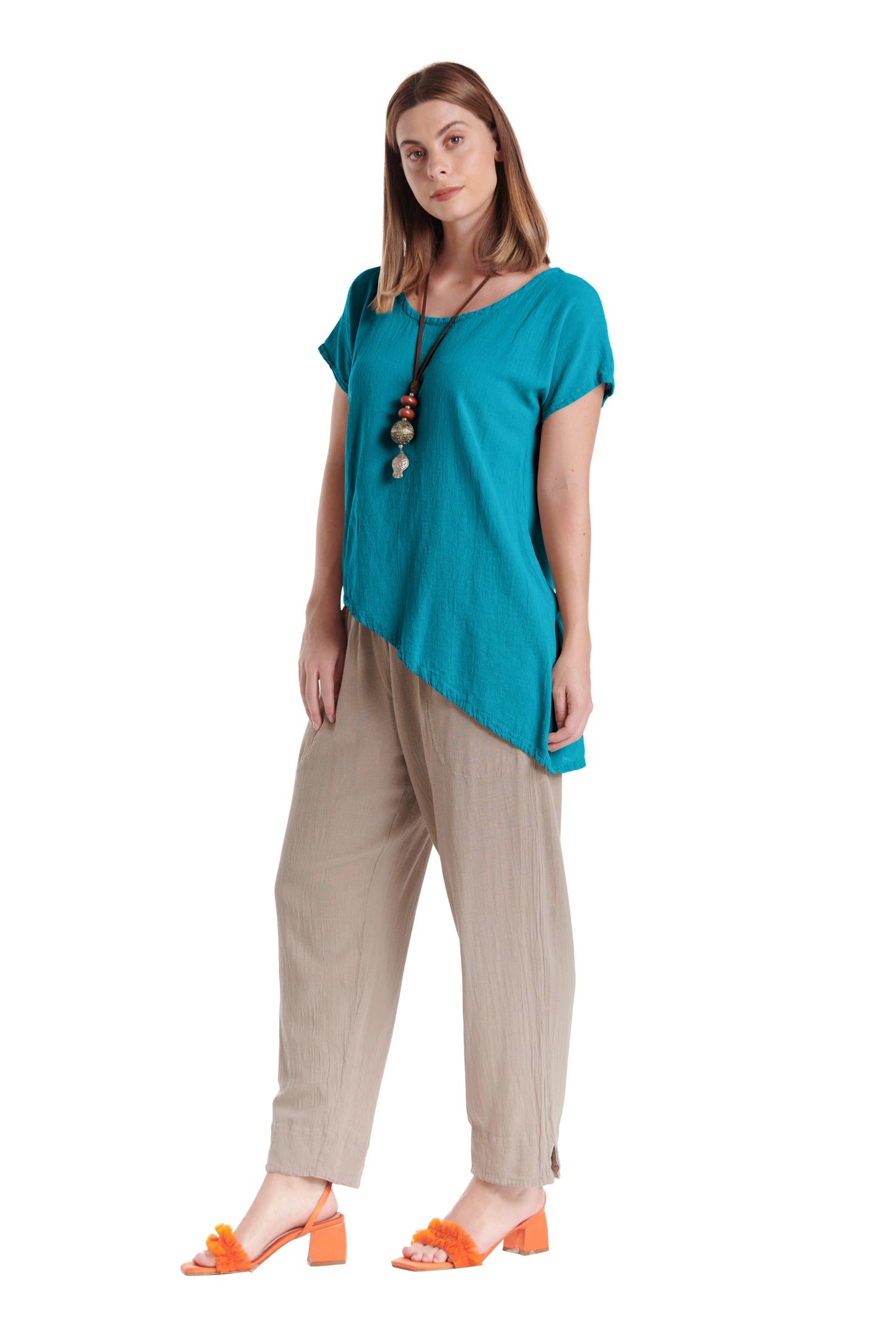 Daytona Cotton Gauze Blouse-Oh My Gauze