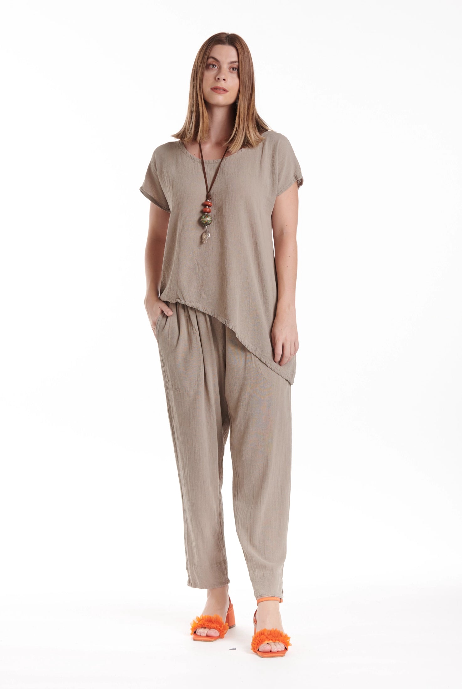 Daytona Cotton Gauze Blouse-Oh My Gauze