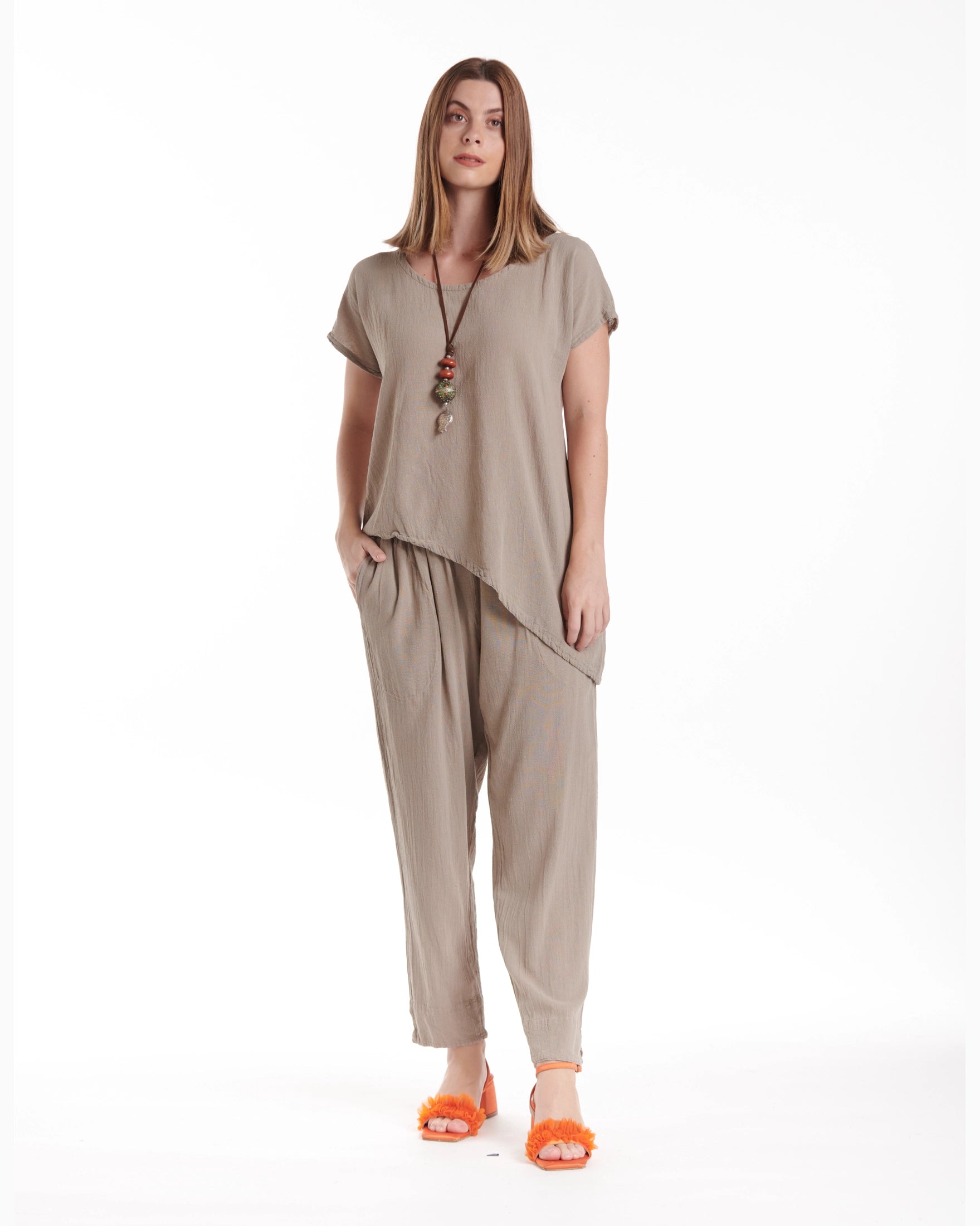 Daytona Cotton Gauze Blouse-Oh My Gauze