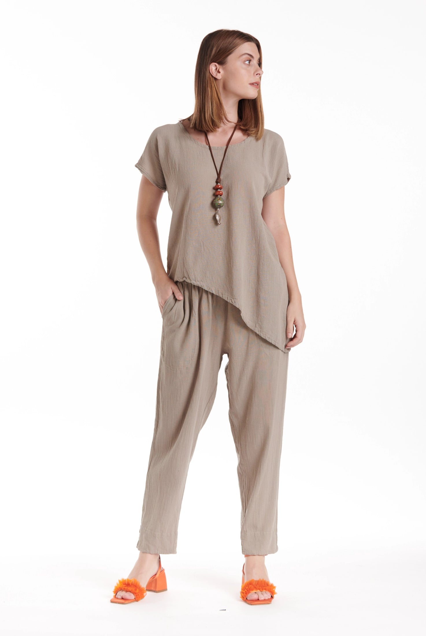 Daytona Cotton Gauze Blouse-Oh My Gauze