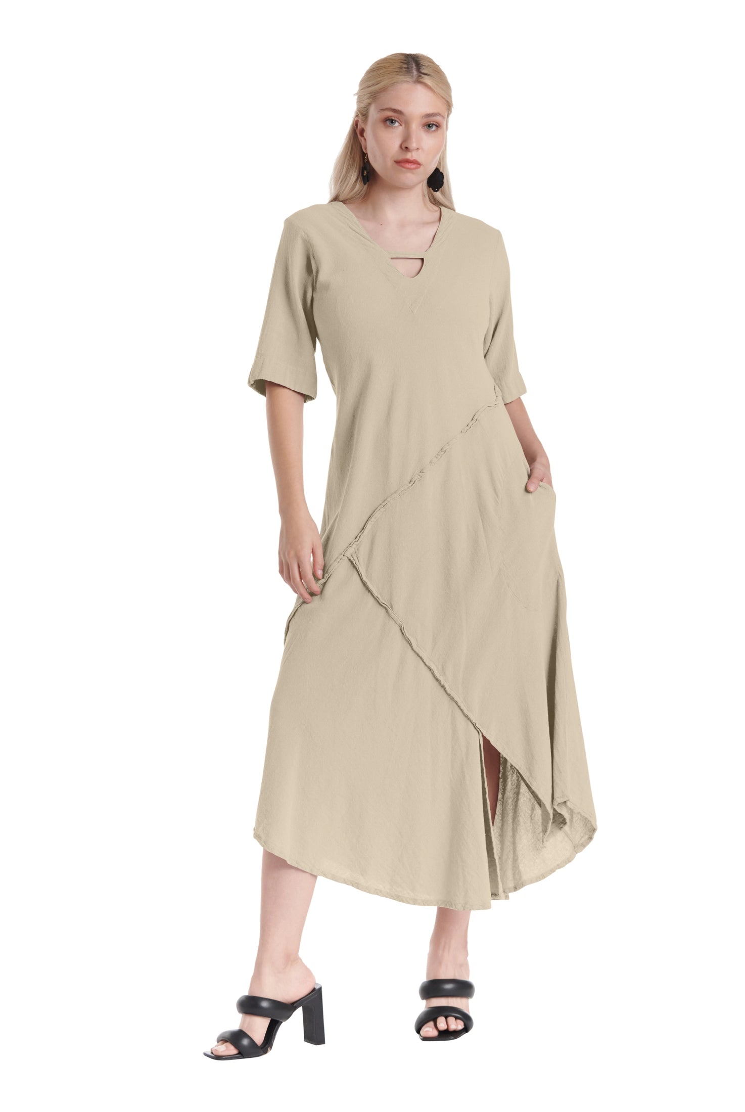 Dazzle Cotton Gauze Dress – New Arrival-Oh My Gauze