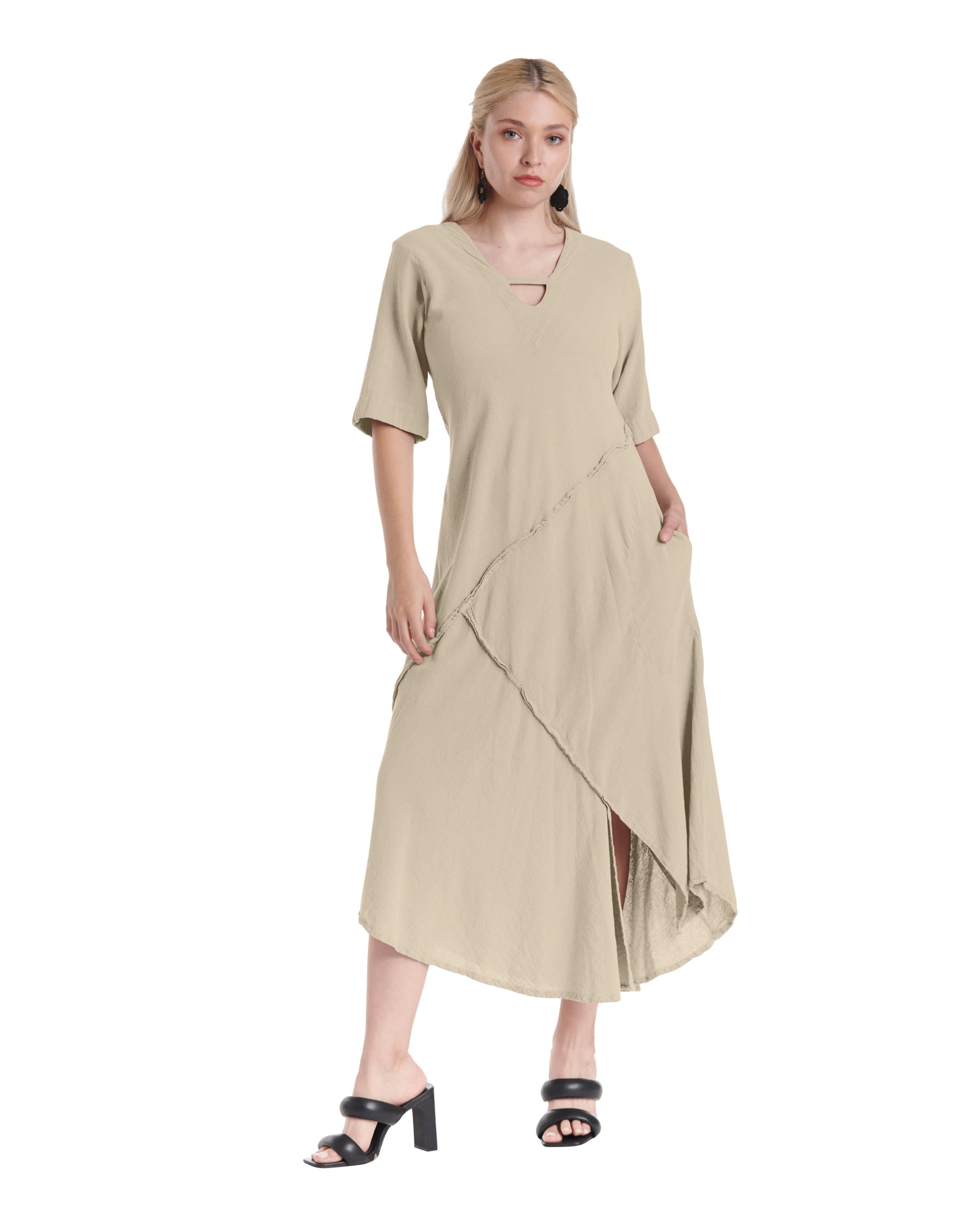 Dazzle Cotton Gauze Dress – New Arrival-Oh My Gauze