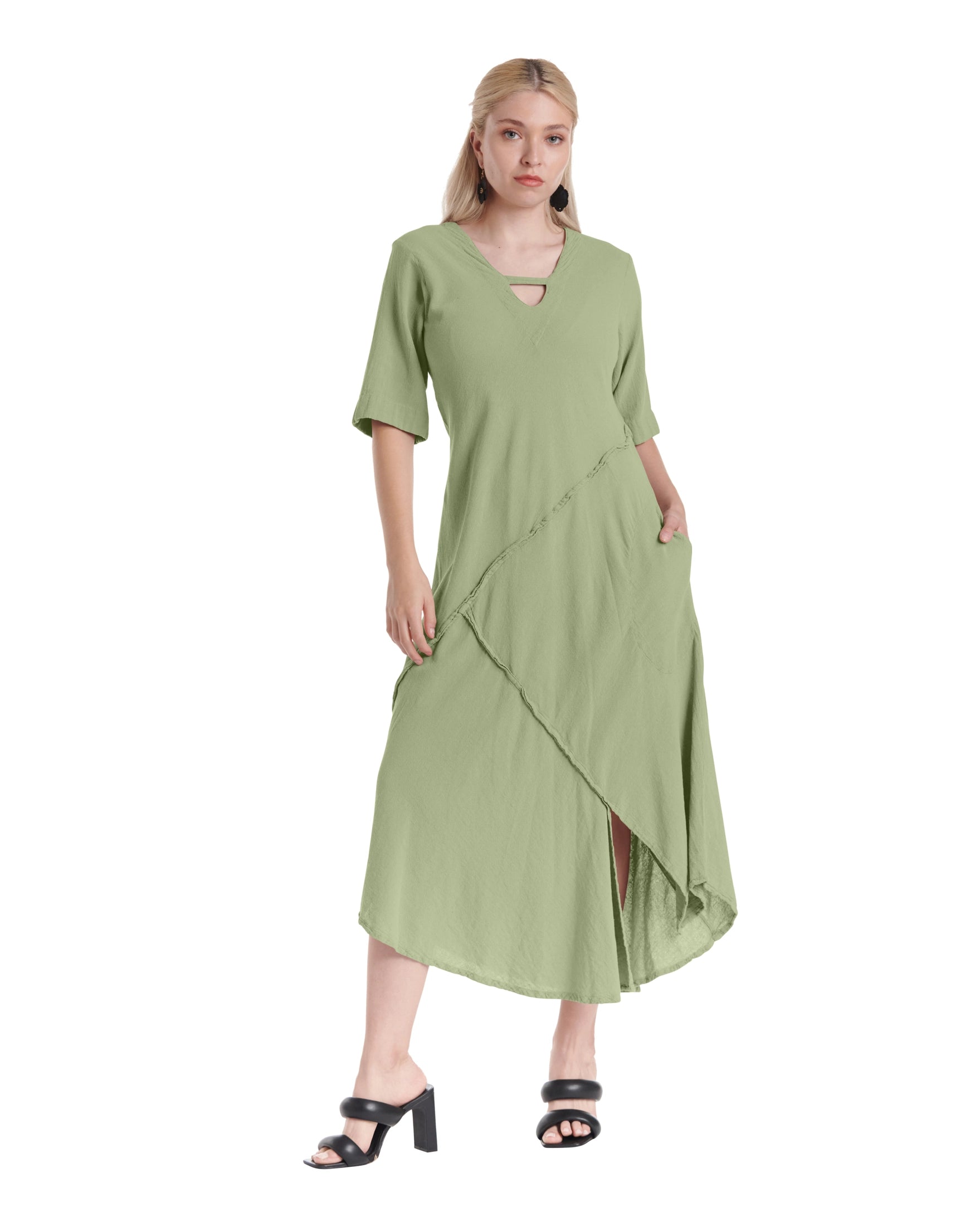 Dazzle Cotton Gauze Dress – New Arrival-Oh My Gauze