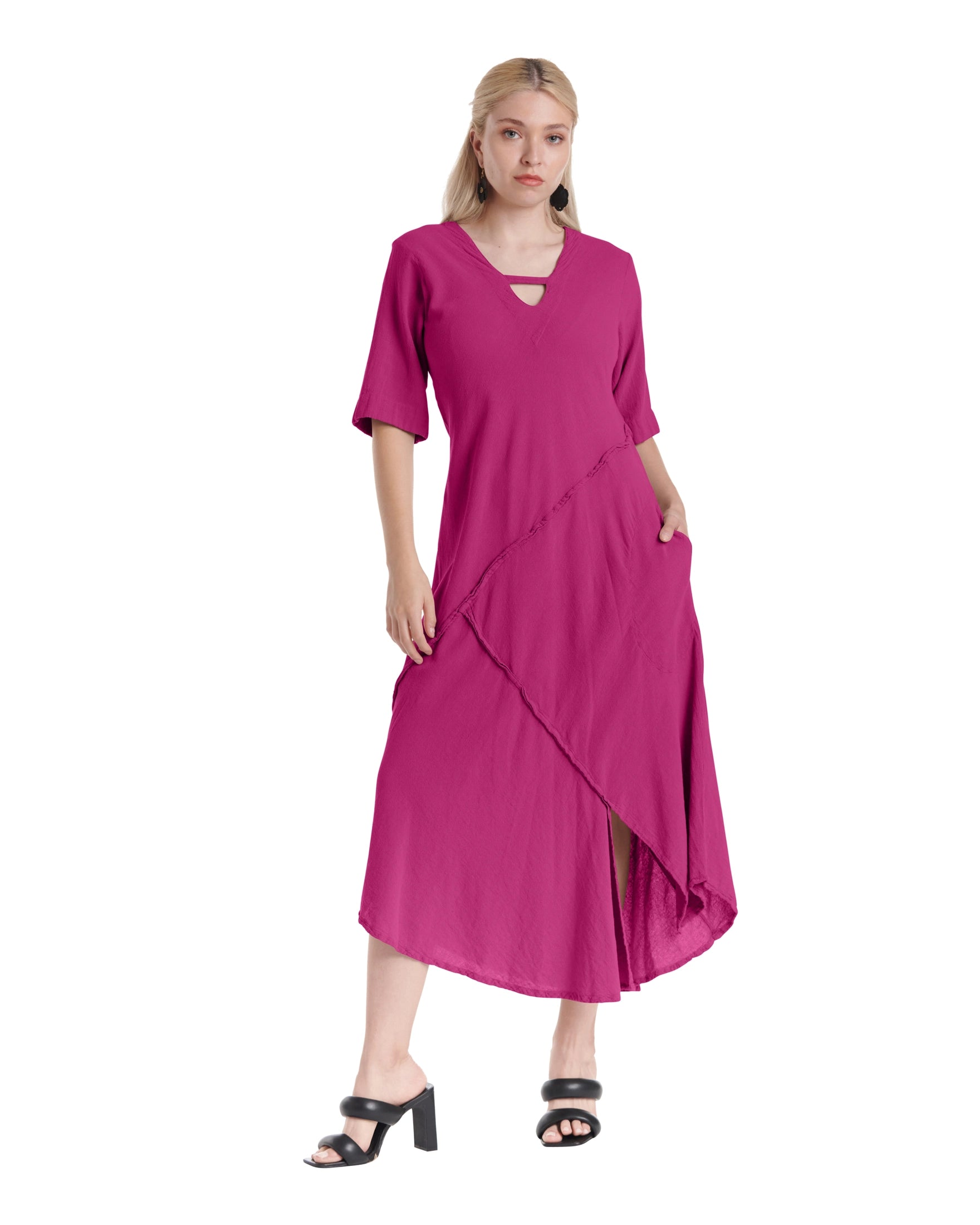 Dazzle Cotton Gauze Dress – New Arrival-Oh My Gauze